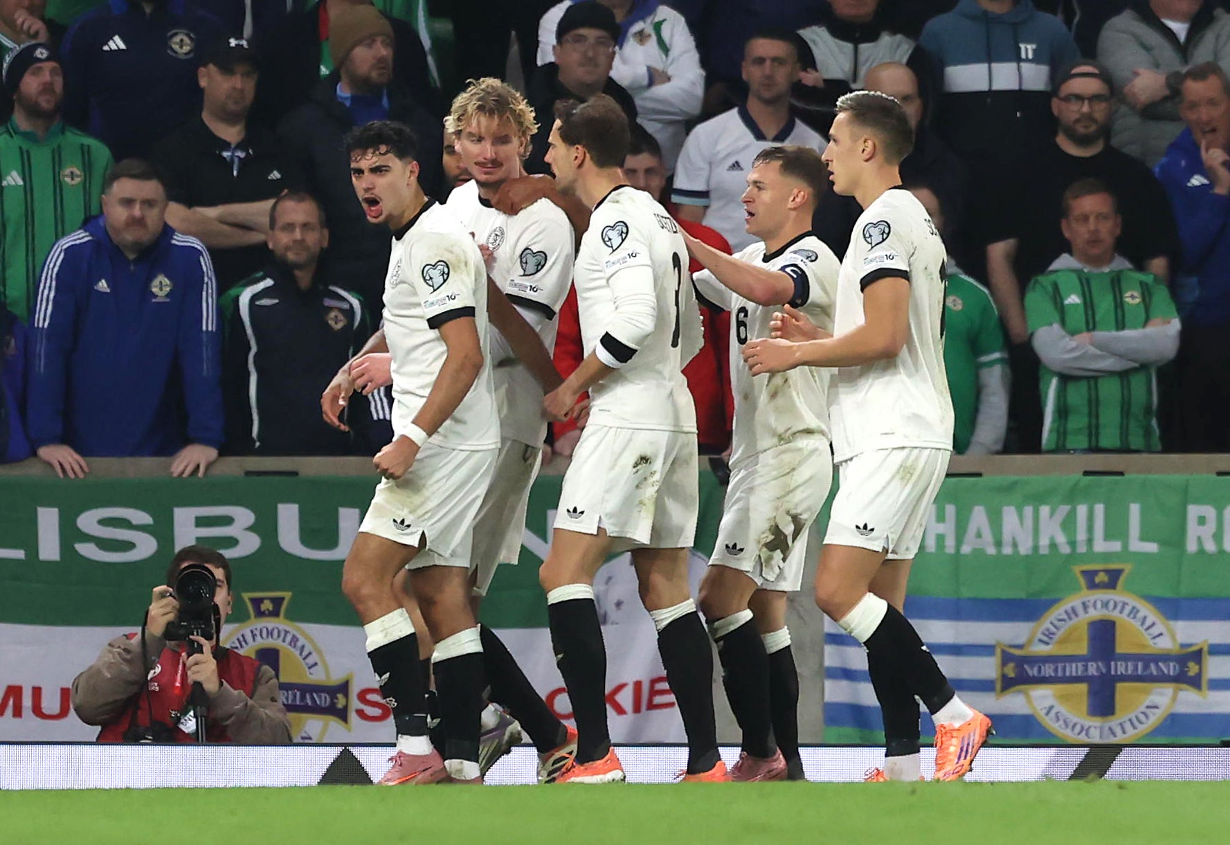 Germany win over Northern Ireland puts them in control of Group A