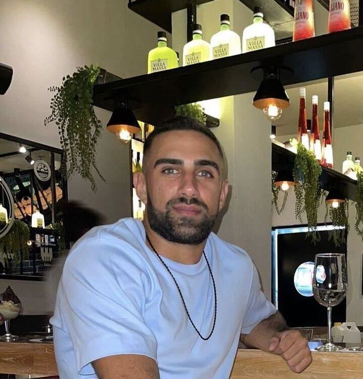 Segev Kalfon was running from gunmen when he was captured