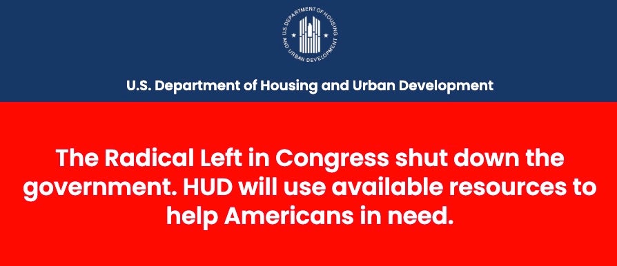 Aside from Noem’s video, there are also pop-ups on government websites, blaming Democrats for the shutdown