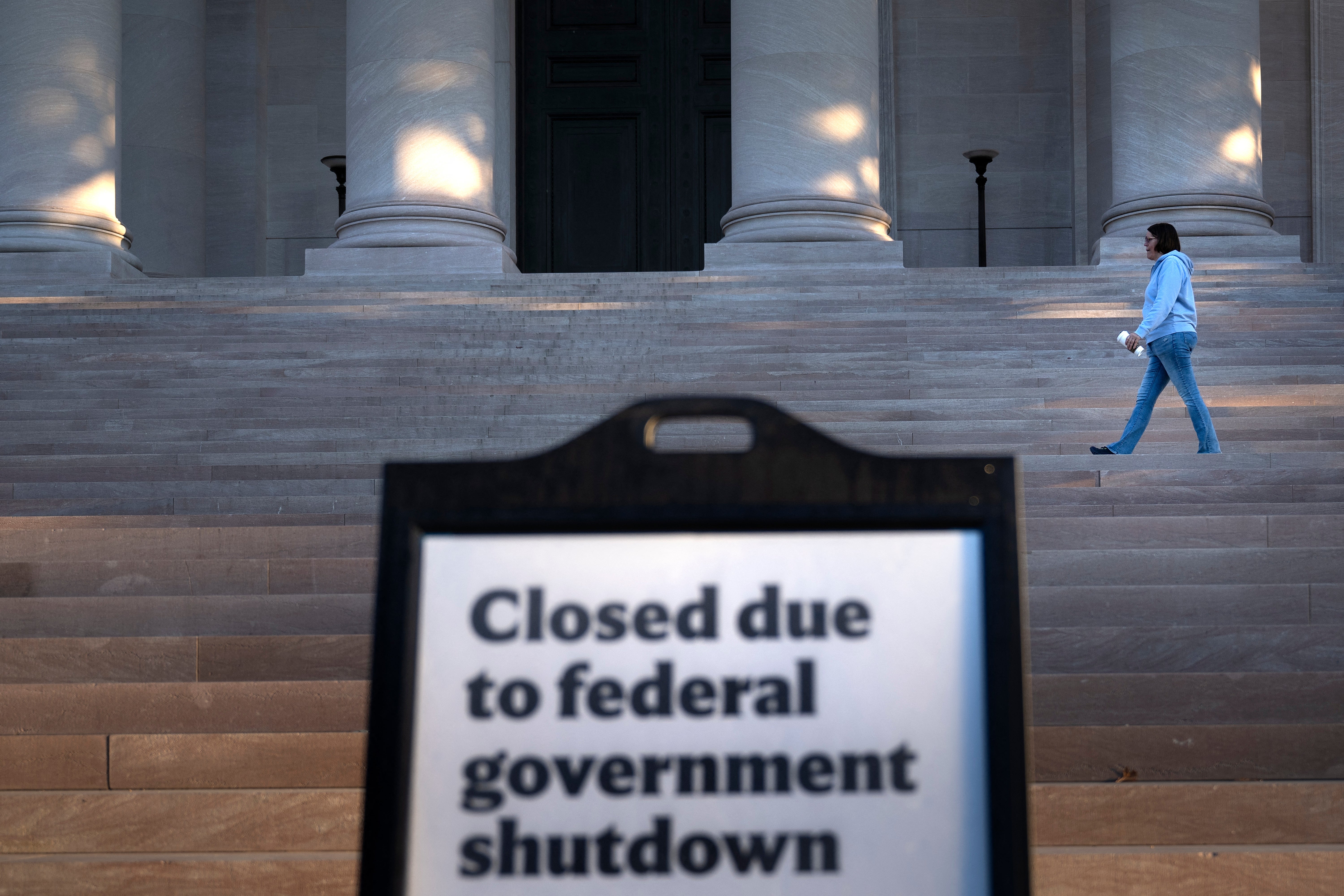 The government has been shut down for nearly three weeks after Congress failed to pass a bill to fund federal agencies by midnight on October 1