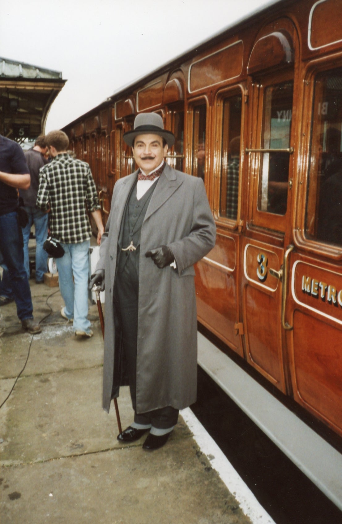 Sir David Suchet as Hercule Poirot - arguably his most famous role