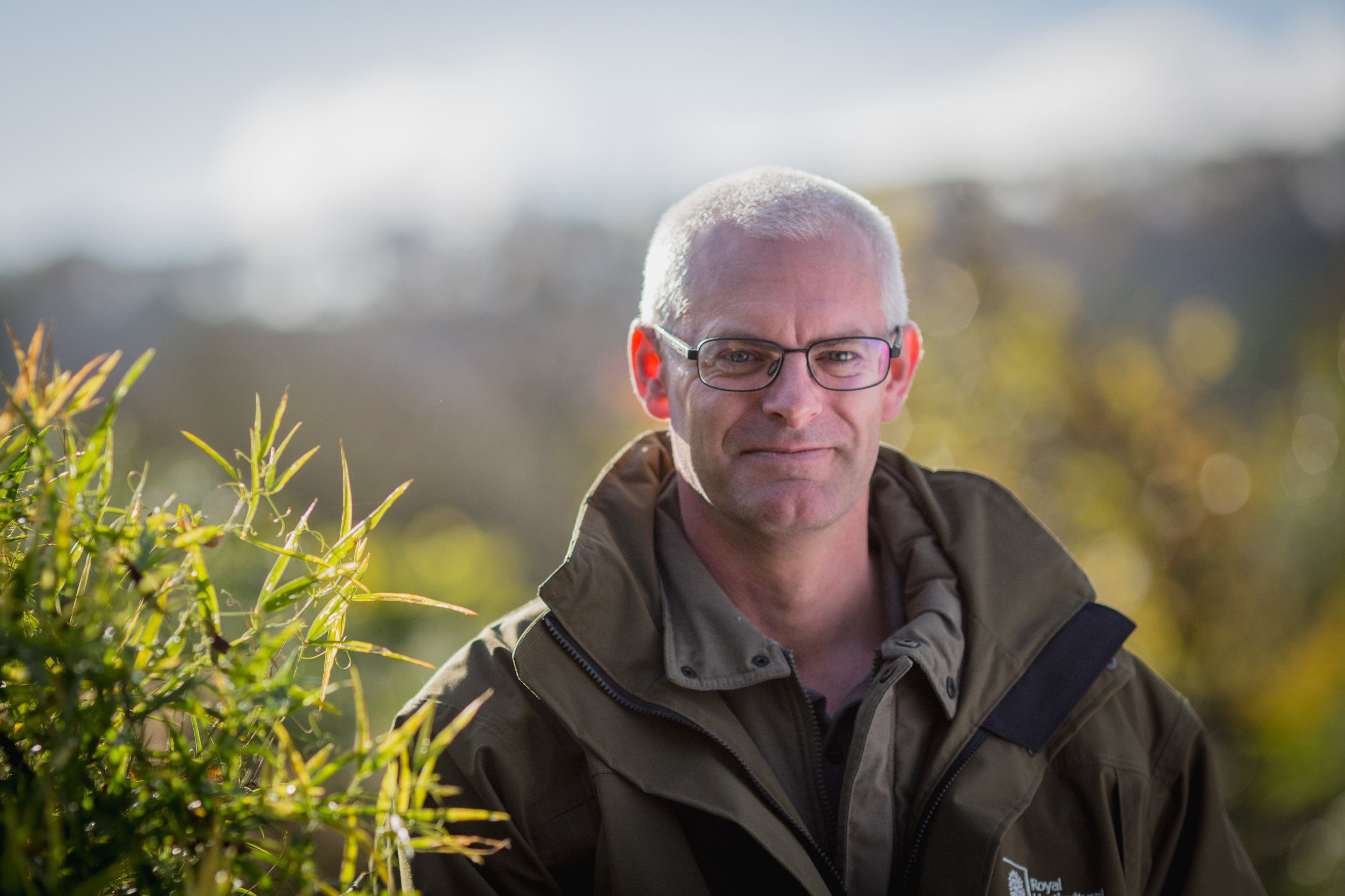 Jonathan Webster, curator of RHS Garden Rosemoor