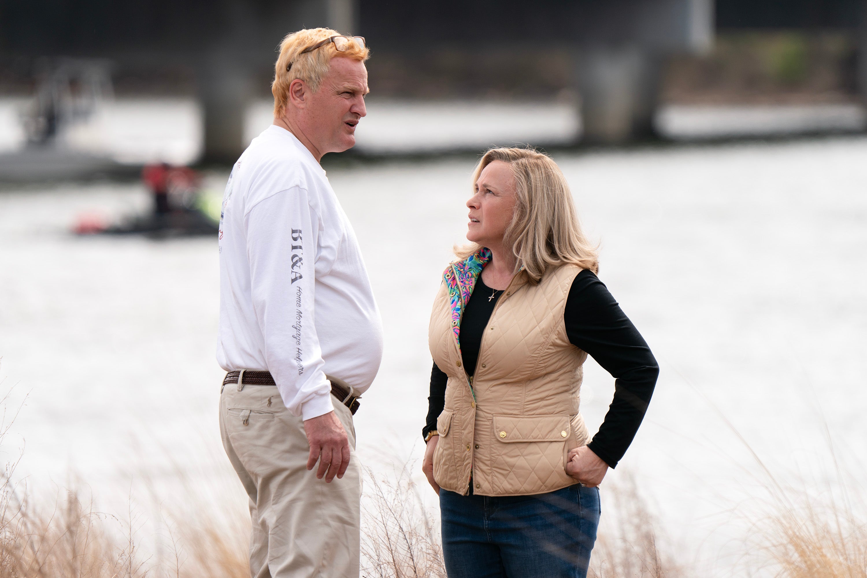 Clarke and Patricia Arquette make a compelling husband and wife duo