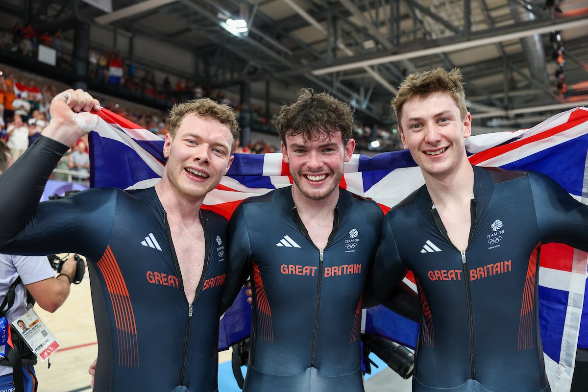 Carlin was part of the silver-medal winning team sprint squad at the Paris Olympics, alongside debutants Ed Lowe and Hamish Turnbull
