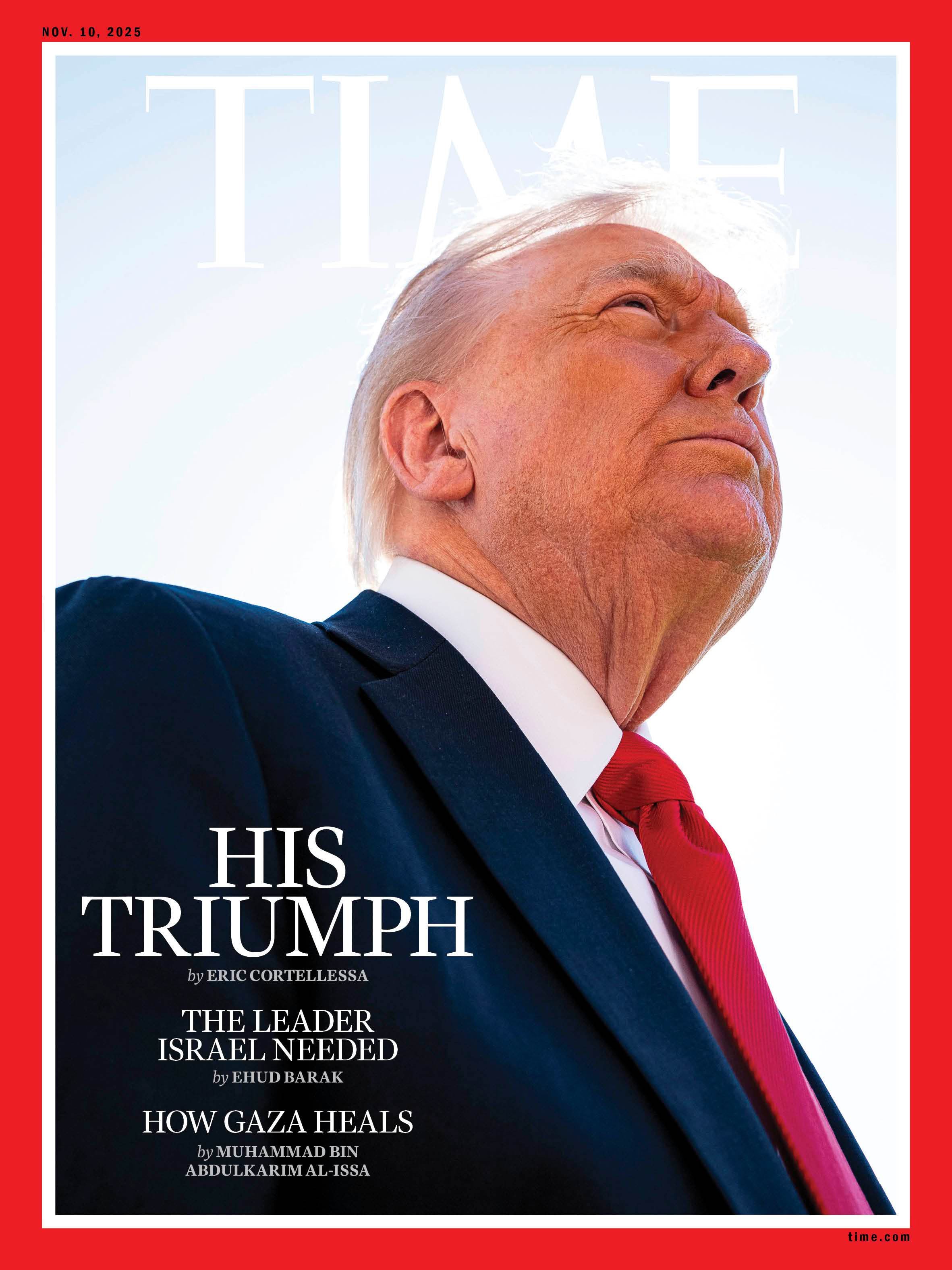 Trump said the cover made him look like he was wearing an ‘extremely small’ crown