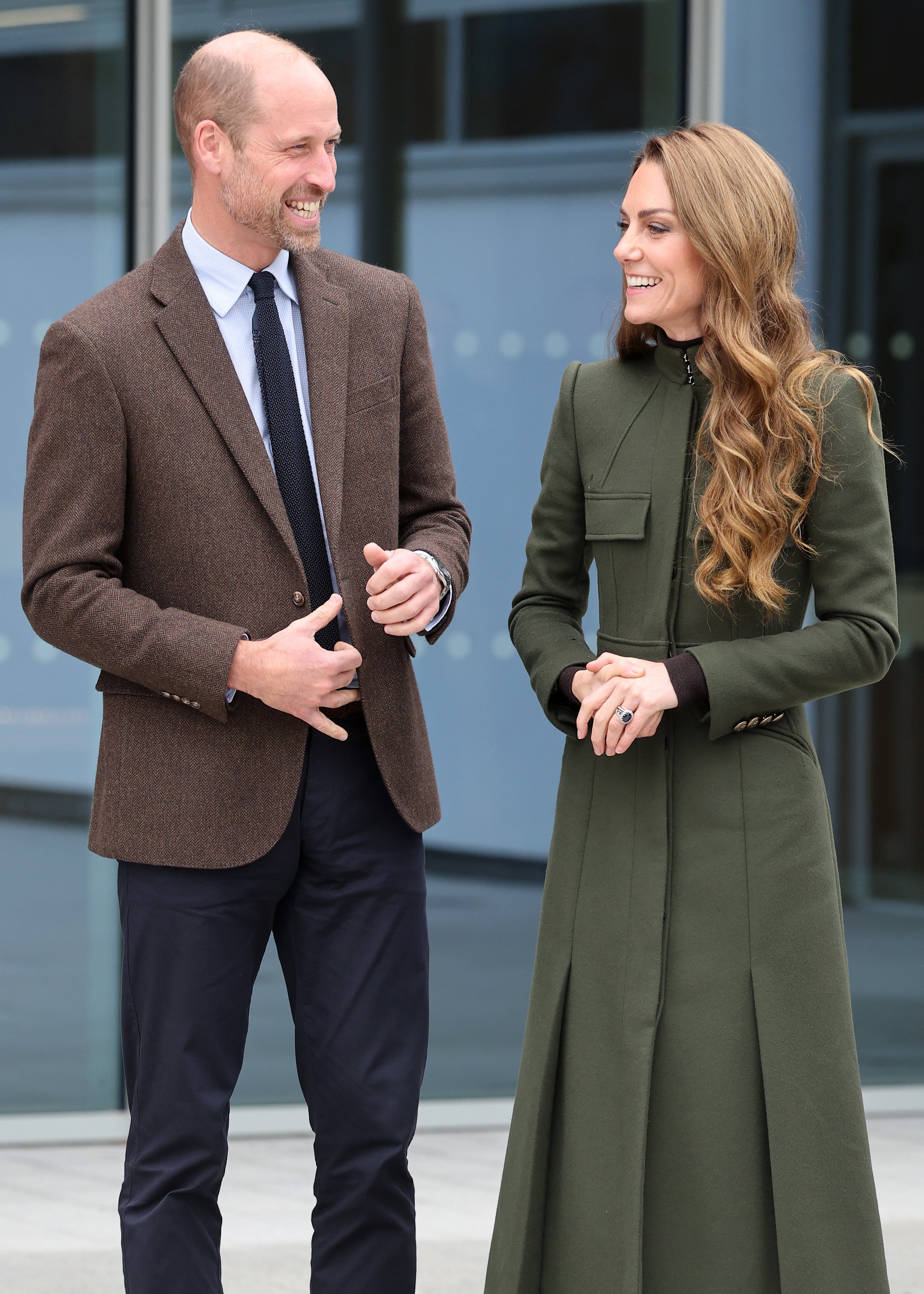 William and Kate made made an unannounced visit to Northern Ireland on Tuesday