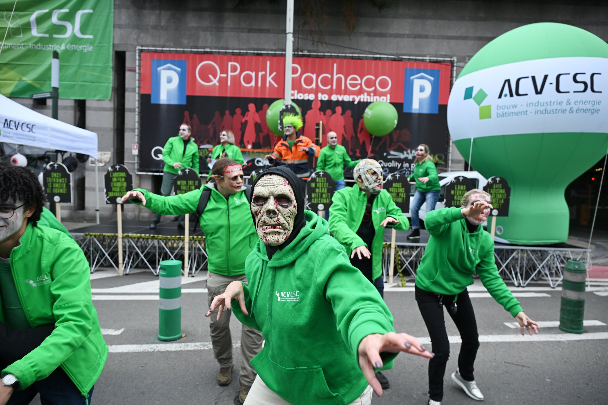 Belgium General Strike