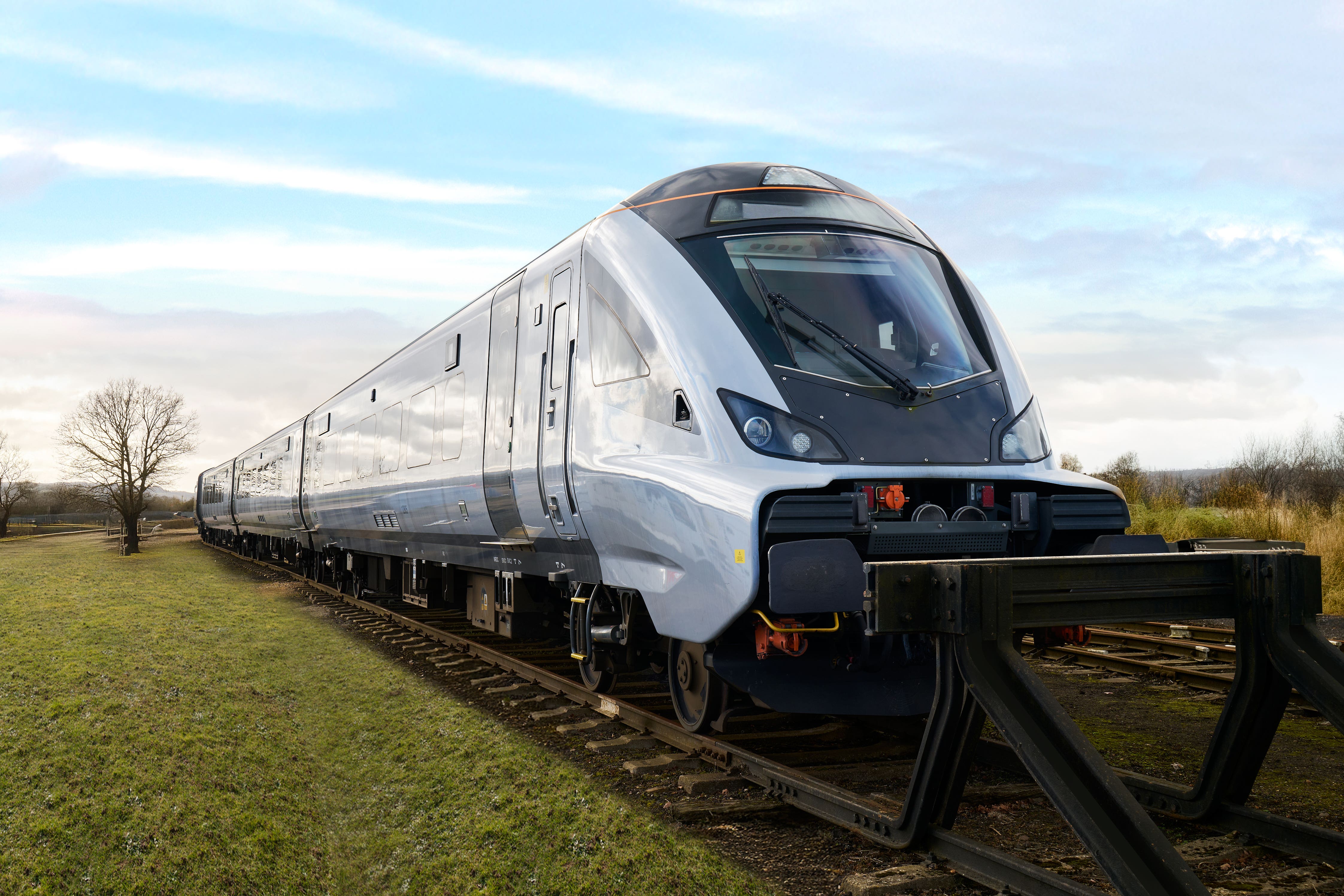 Chiltern Railways has unveiled the first of its modern trains which will replace carriages that are nearly 50 years old (Chiltern Railways/PA)