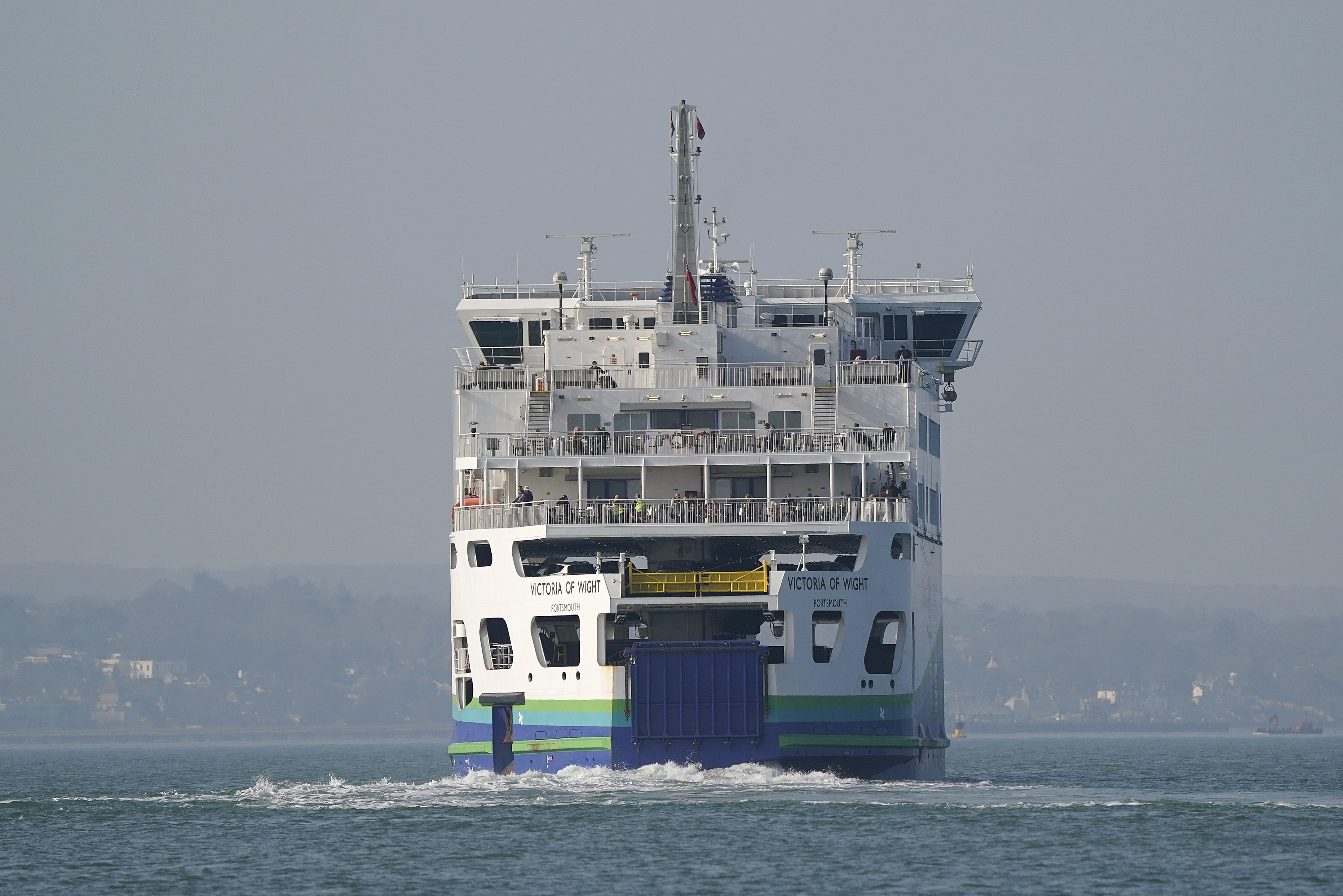 A Wightlink ferry (Andrew Matthews/PA)