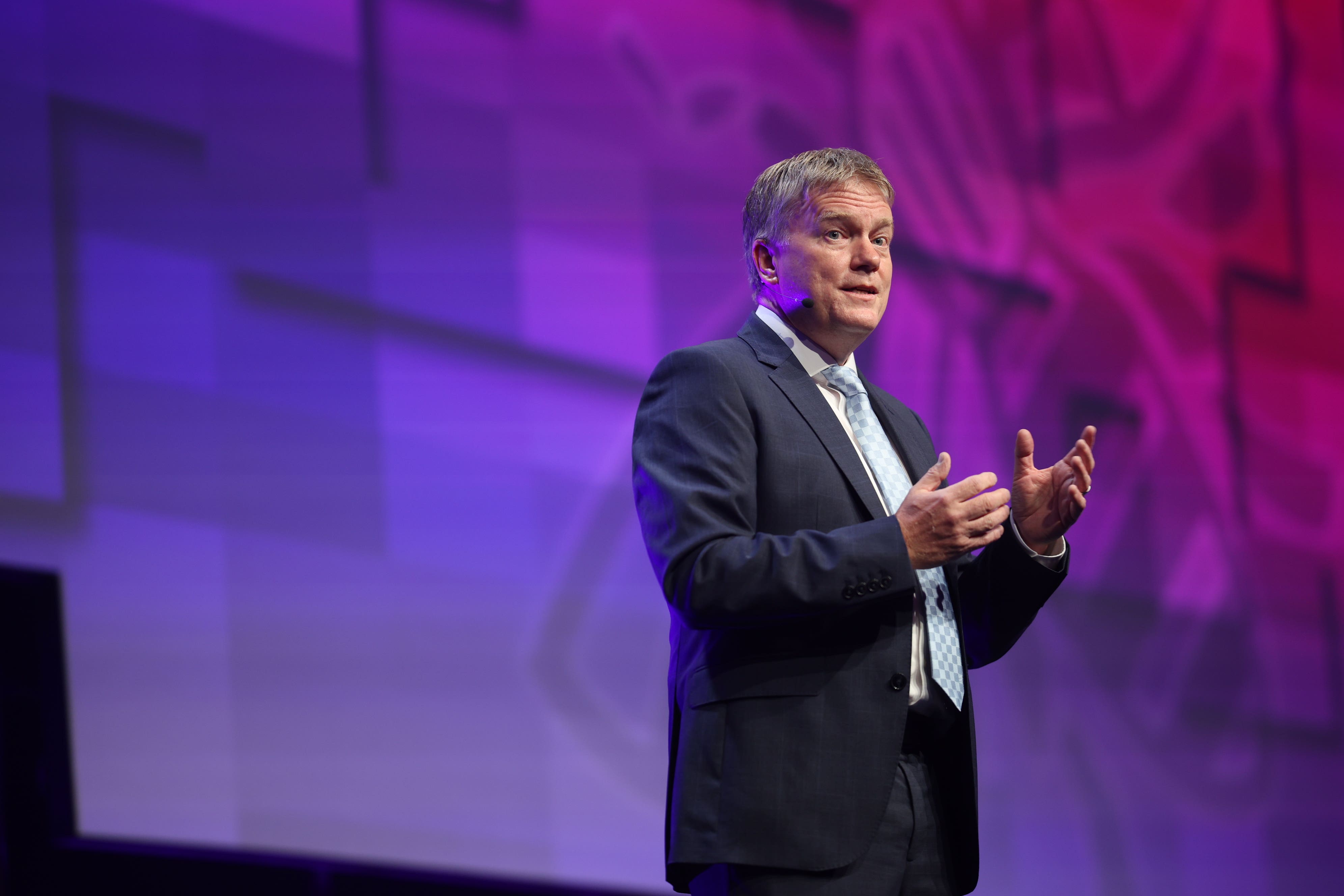 Richard Horne, of the National Cyber Security Centre, said ‘our adversaries are combining cyber means with physical methods in order to further their aims’ (Ryan Jenkinson/PA)