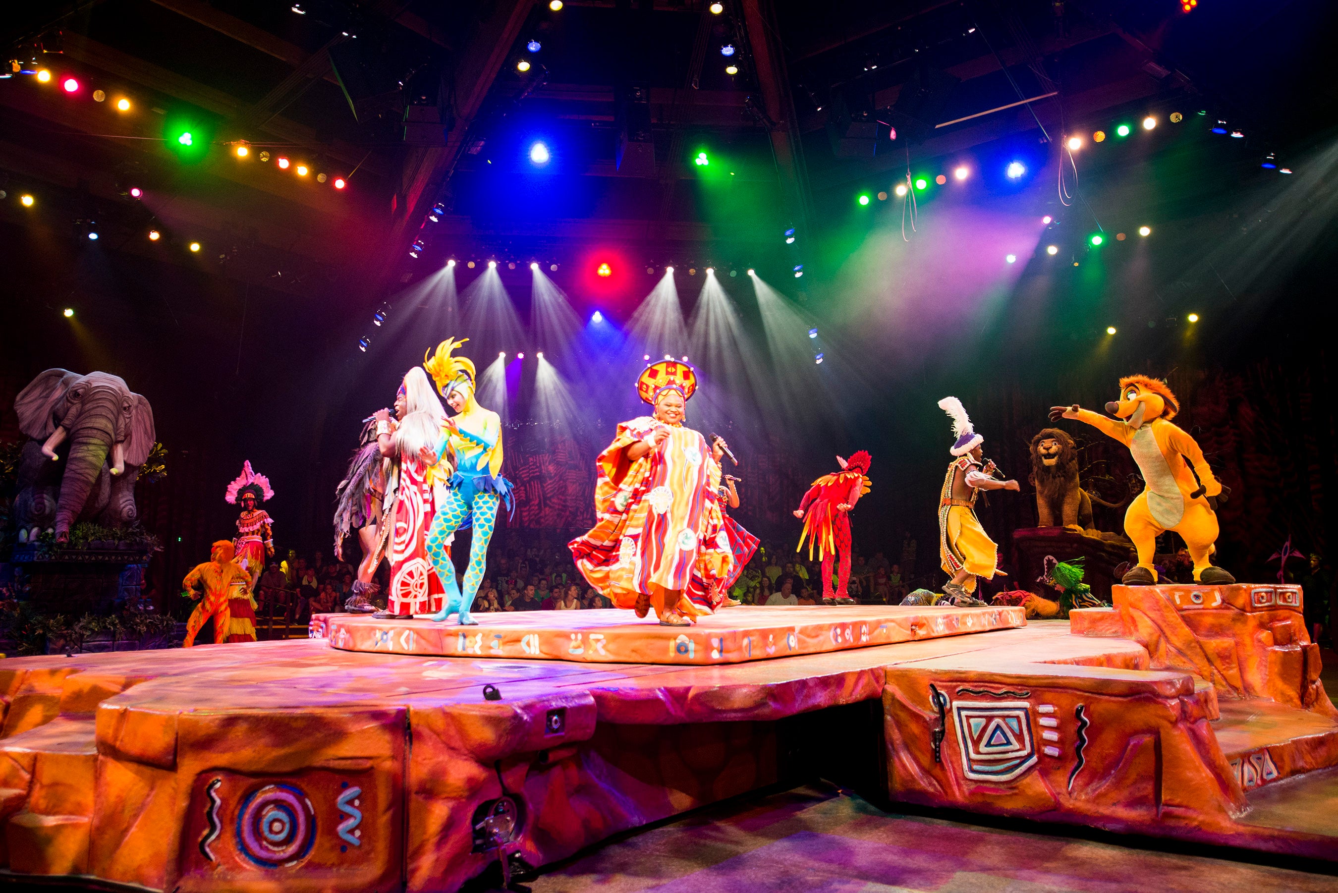 Festival of the Lion King (Animal Kingdom) is one of the many shows at Walt Disney World Resort that doesn’t require a separate ticket
