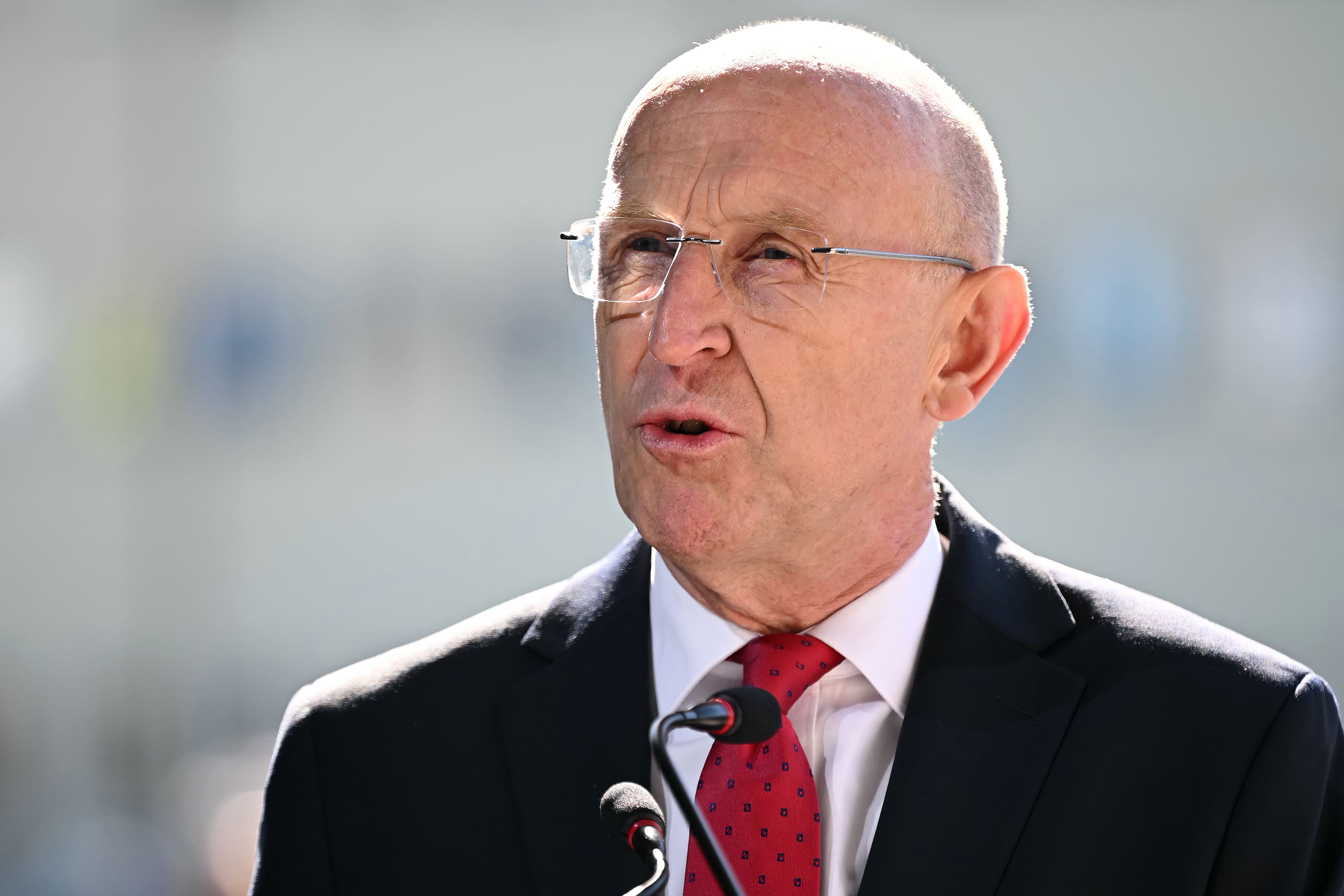 Defence Secretary John Healey discussed the case of Agnes Wanjiru with her niece, Esther Njoki, on Tuesday (Paul Ellis/PA)