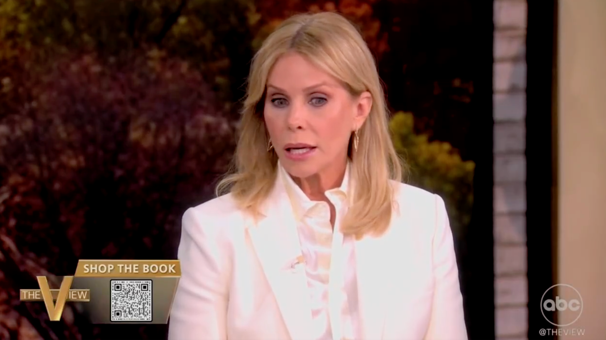 Cheryl Hines appears on 'The View'