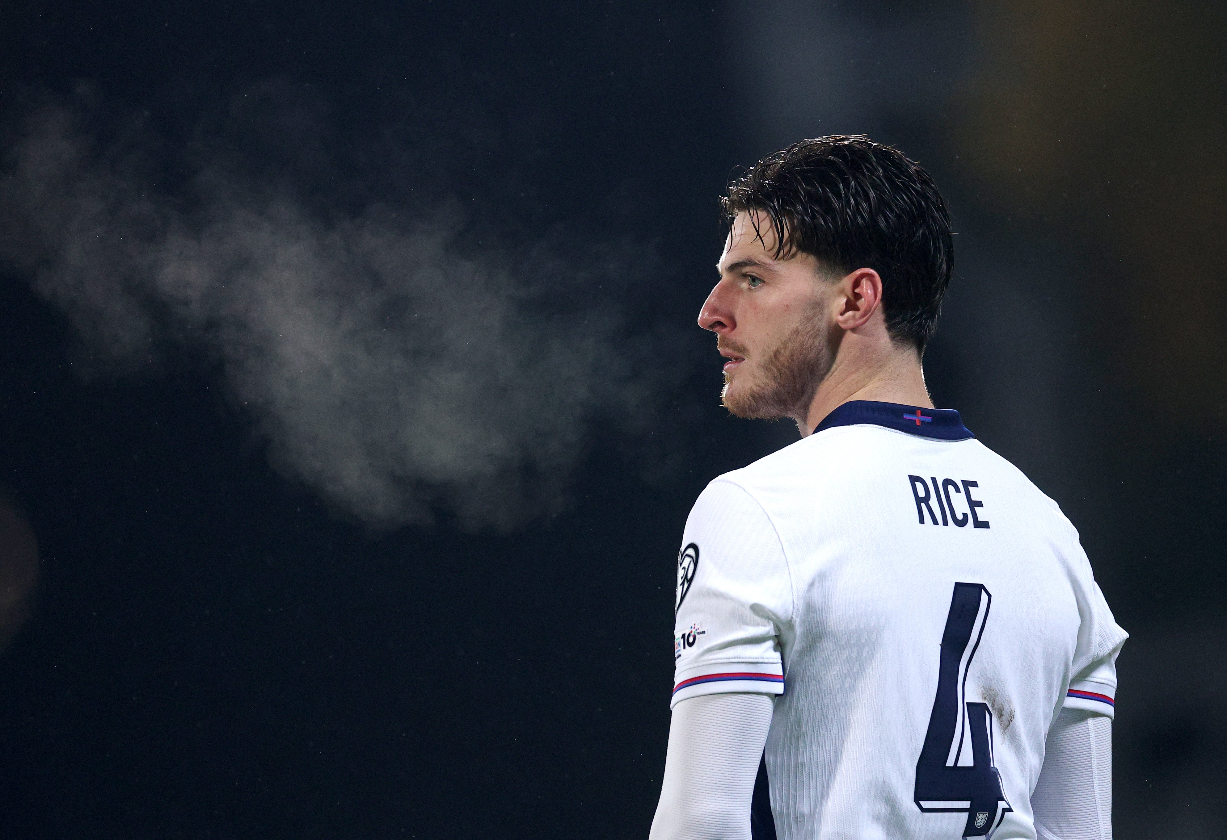 Declan Rice put in a decent shift against Latvia