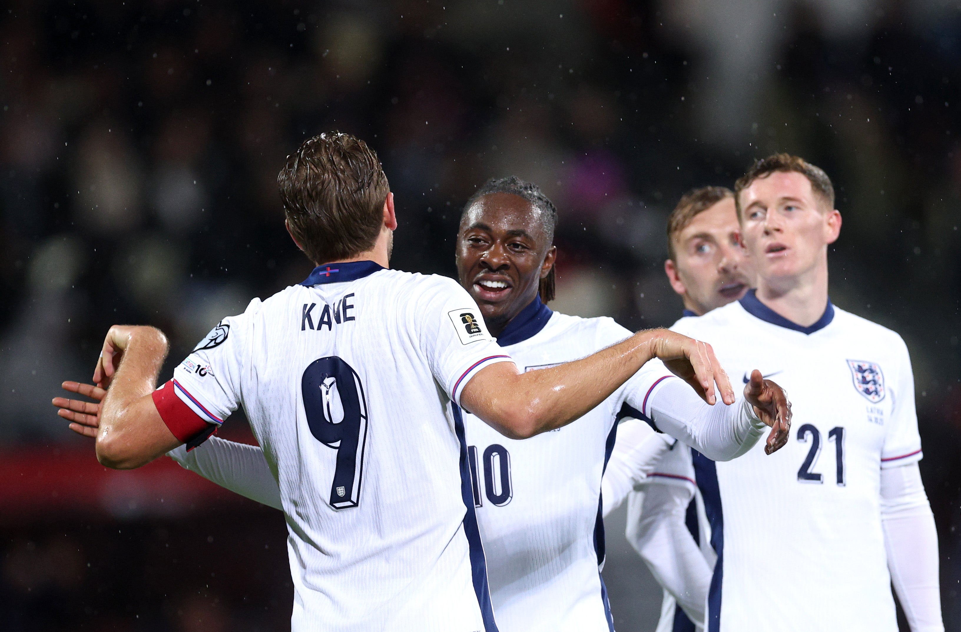 Latvia vs England live: Eze goal caps off superb victory as Three Lions qualify for World Cup