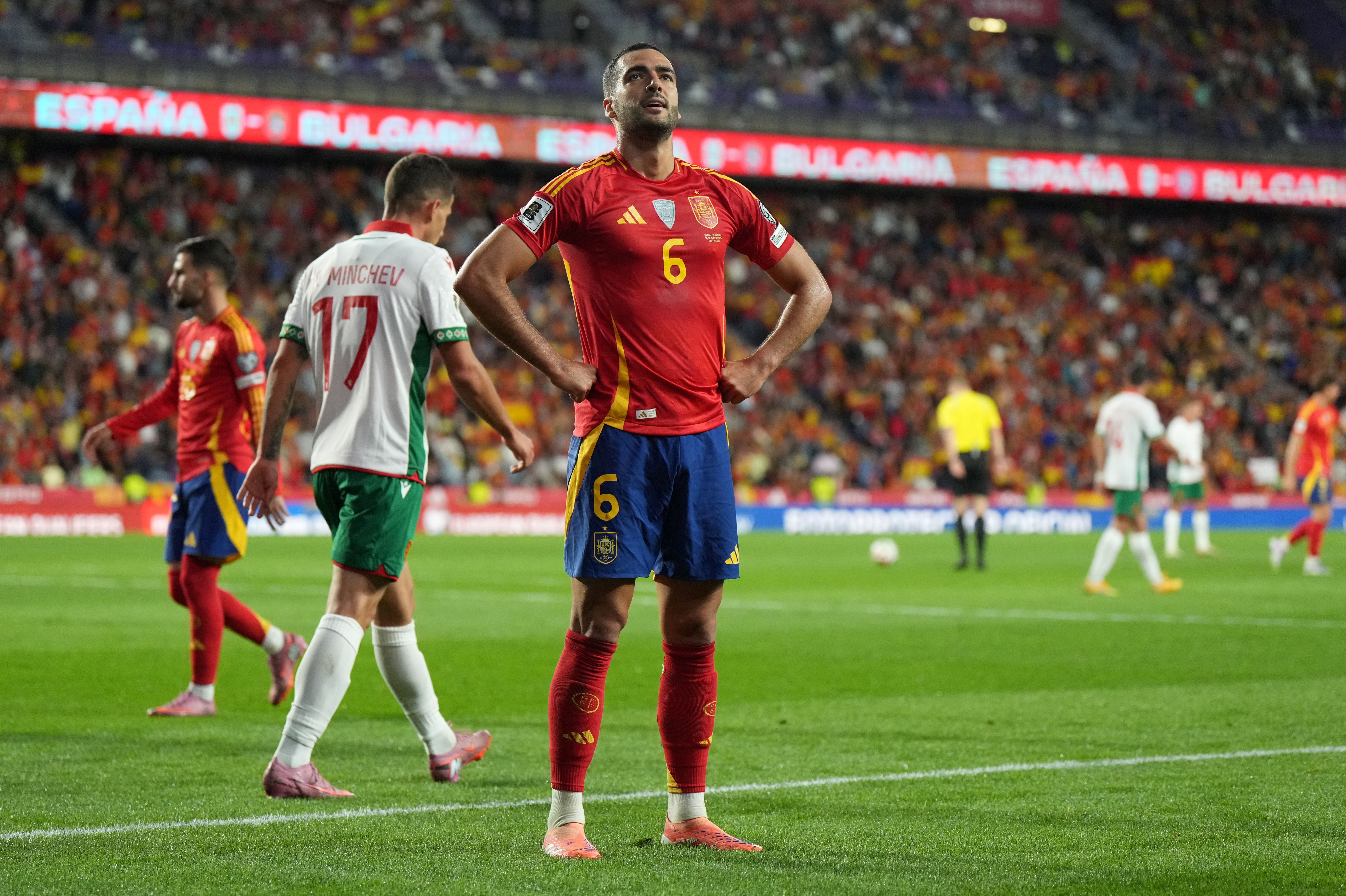 Mikel Merino kept up his remarkable scoring record in qualifiers