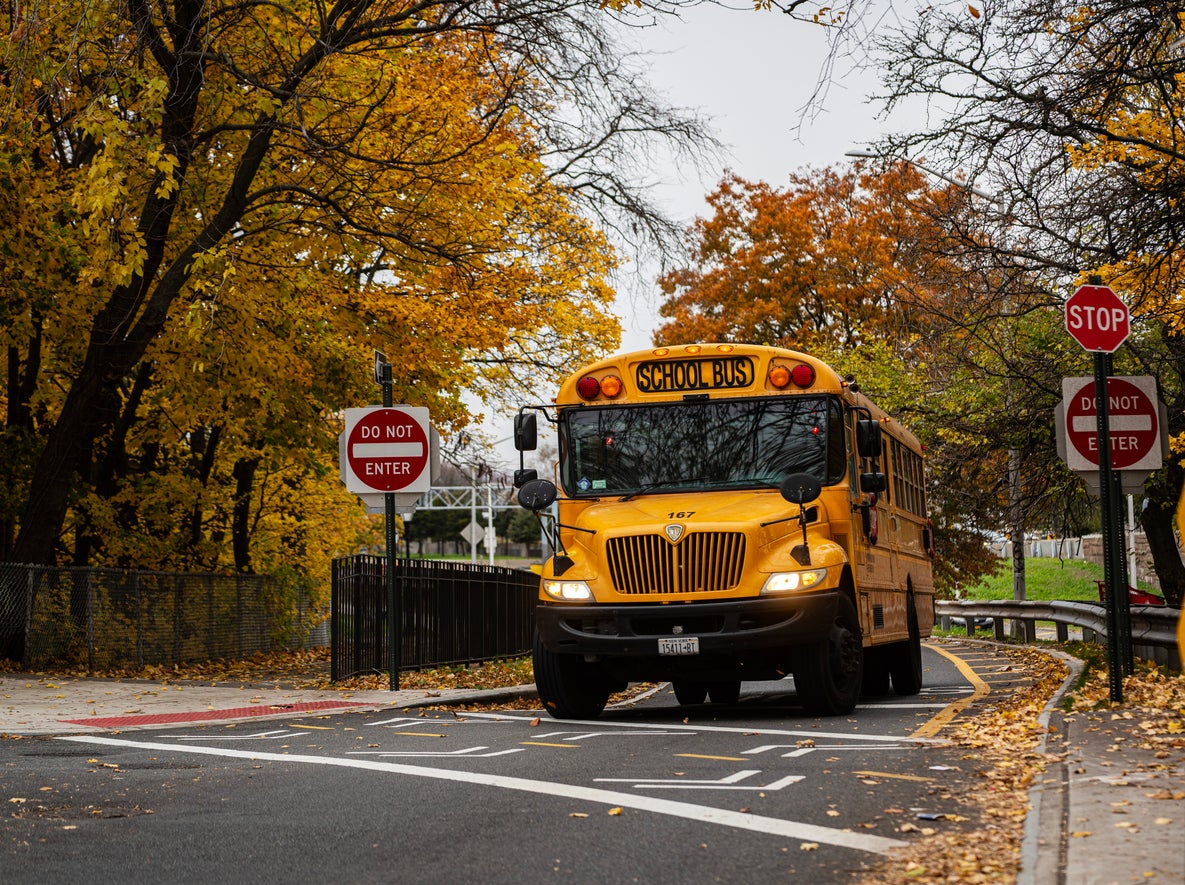 Disturbing video footage shows the moment a Missouri father encouraged his six-daughter to keep punching a fellow student aboard a school bus
