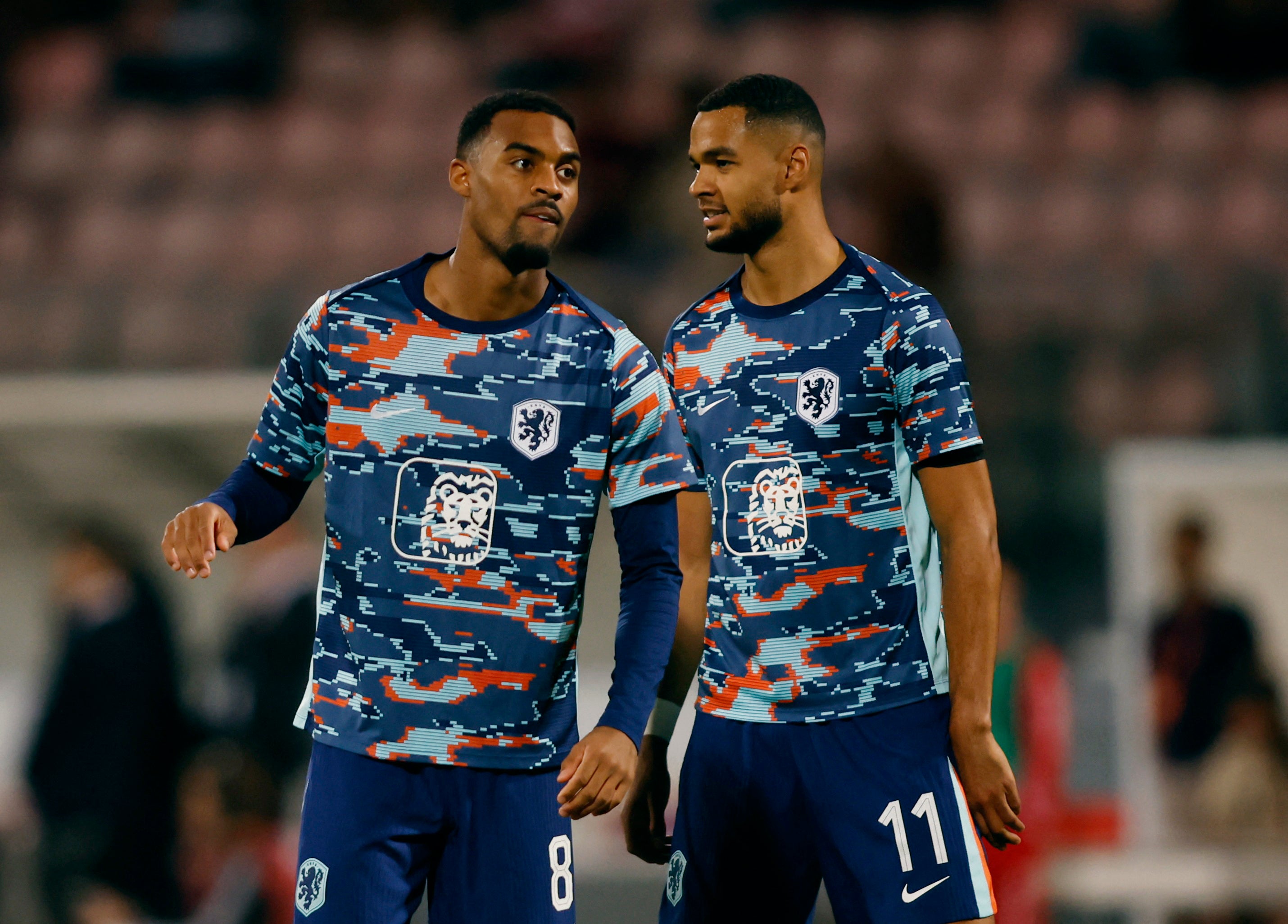 Gravenberch was withdrawn at half-time against Finland after playing the full match in the 4-0 win over Malta