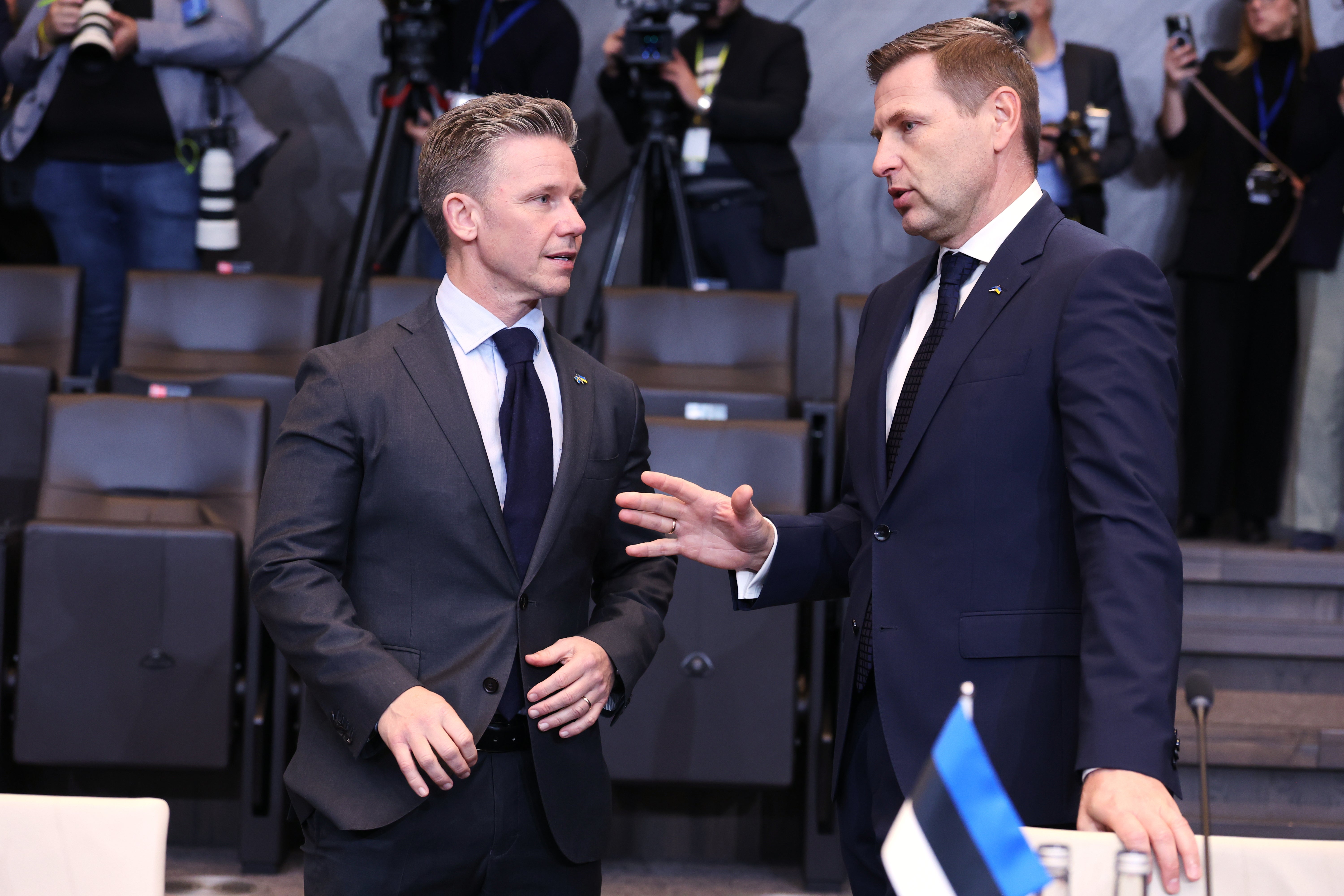 Belgium NATO Defense Ministers