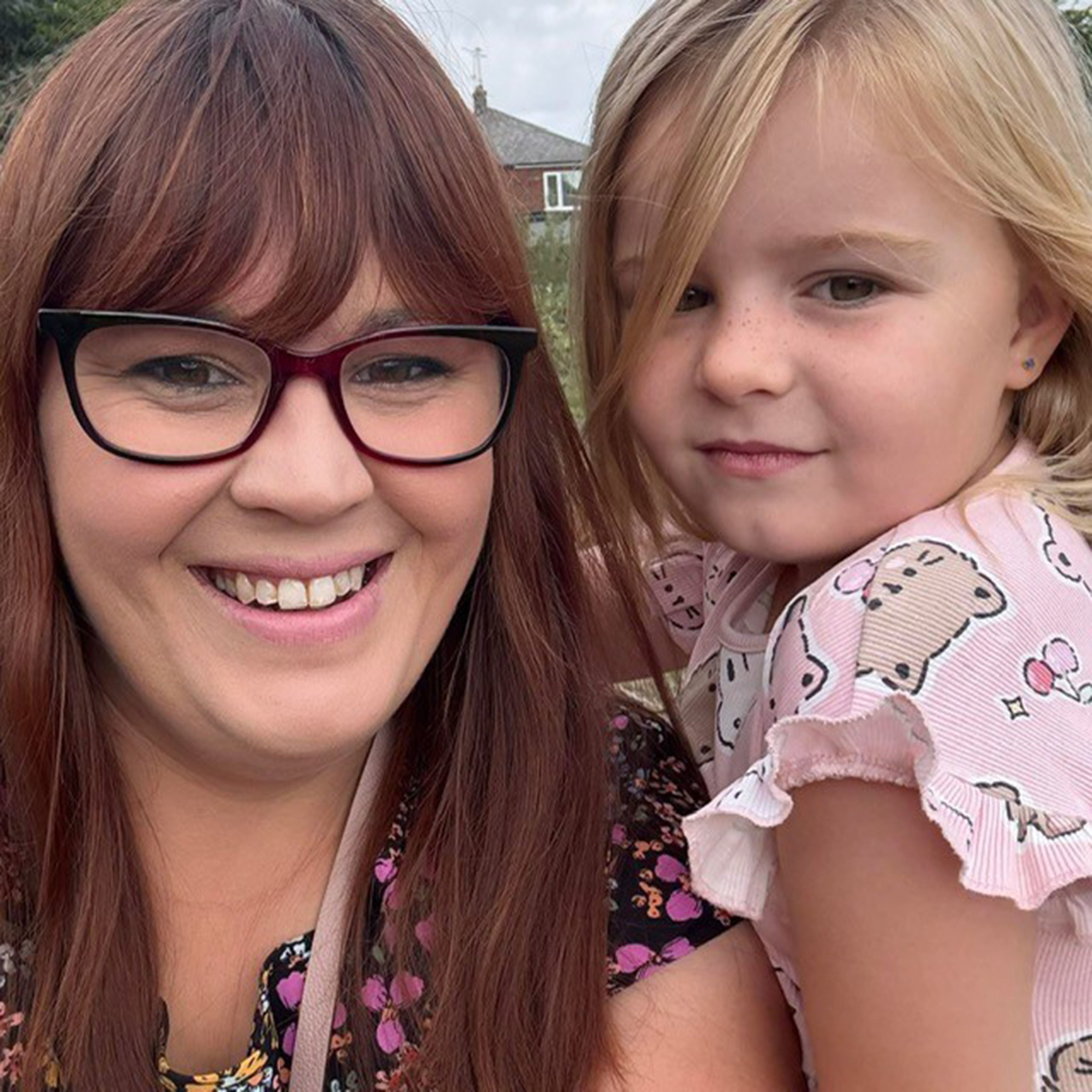 Taylor Pepper and her daughter Ava