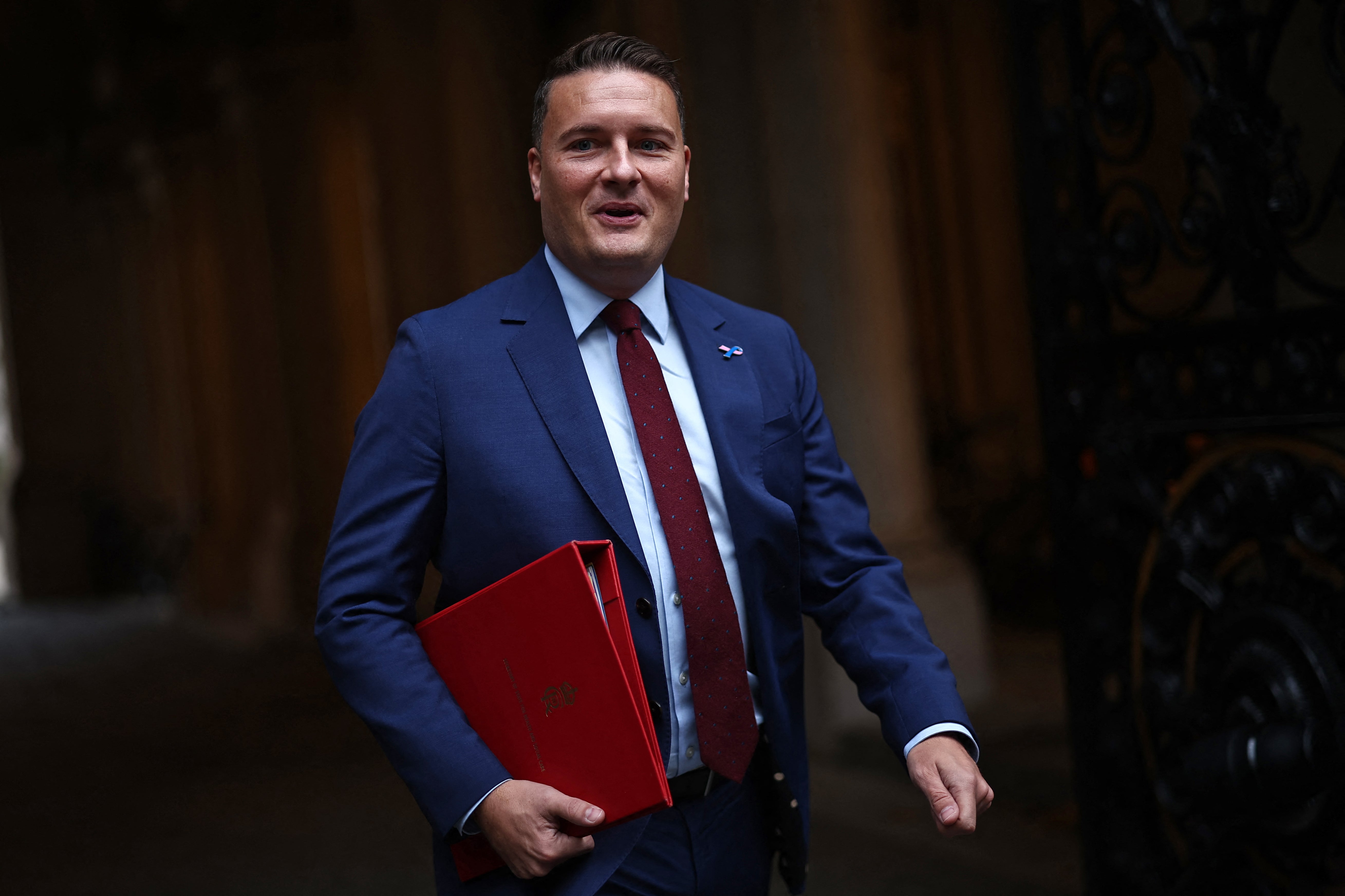 Health Secretary Wes Streeting says interest on the sum is ‘now accruing daily’