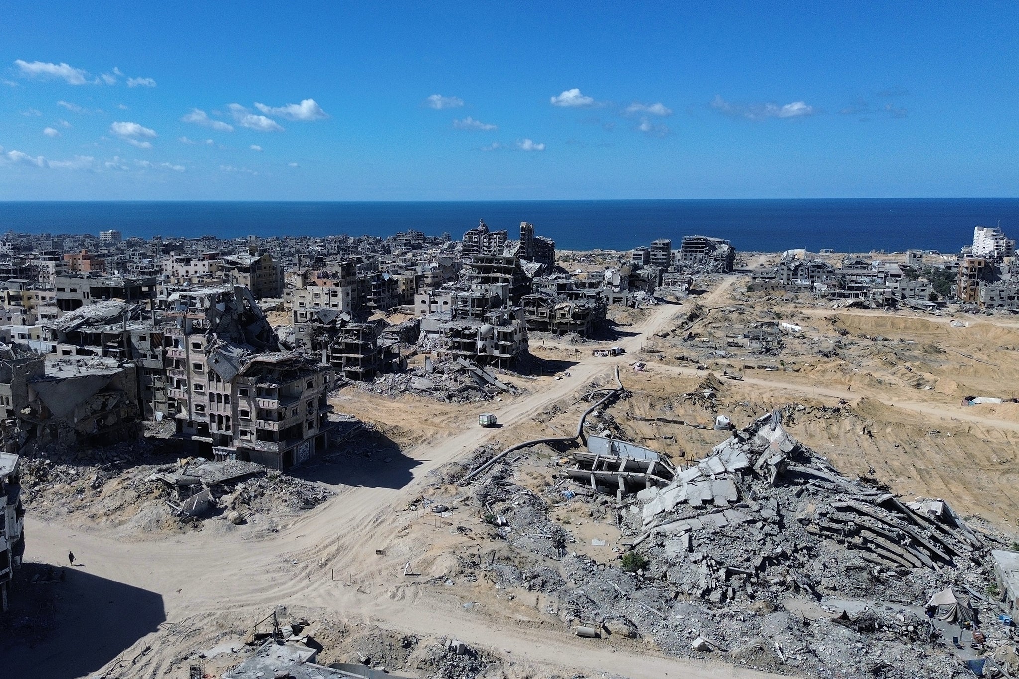 Gaza has been devastated by two years of war, but aid is still struggling to get in despite a fragile ceasefire