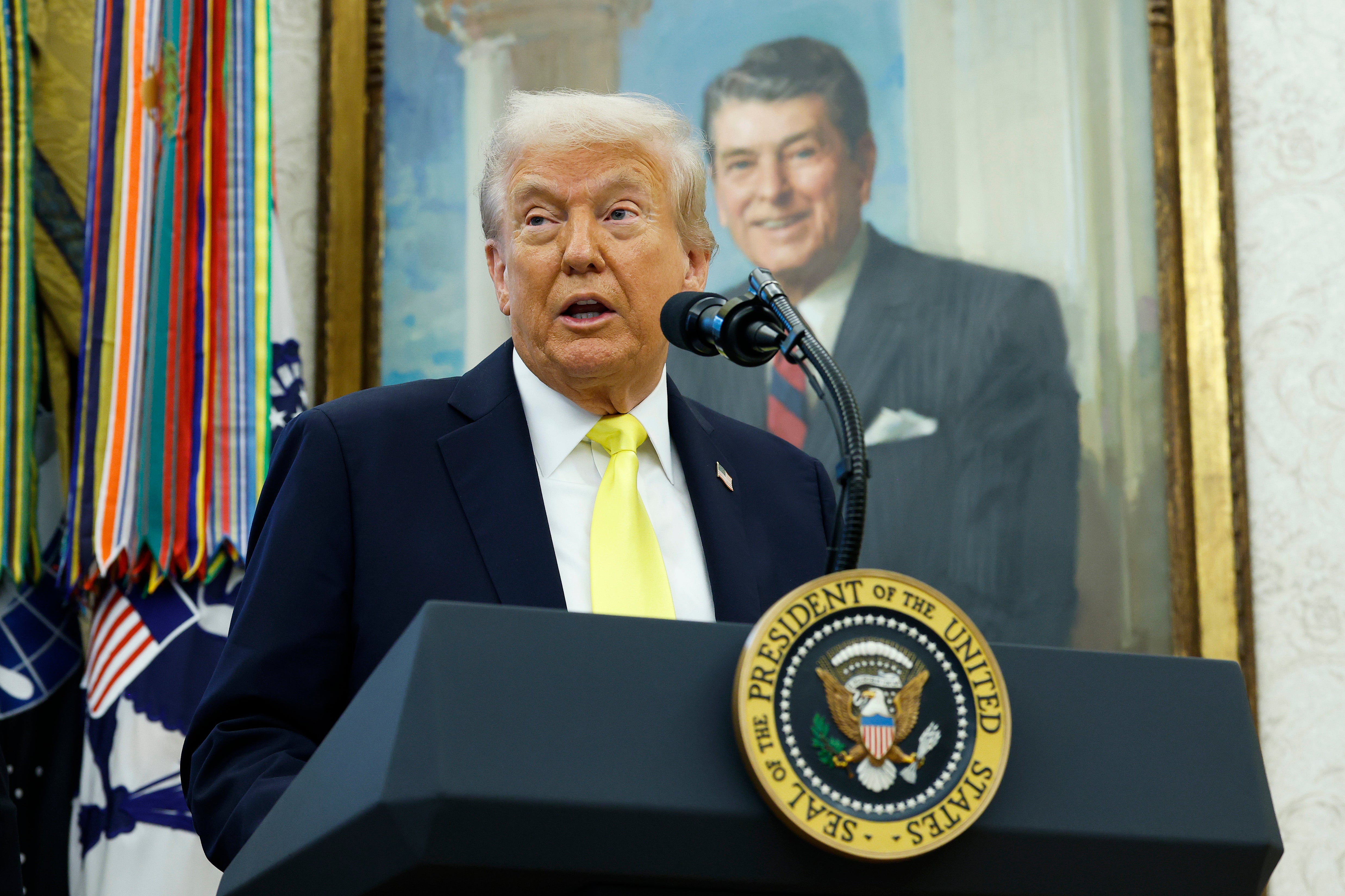 Donald Trump said his administration is ‘looking’ into military strikes inside Venezuela as he authorizes CIA actions inside the country.