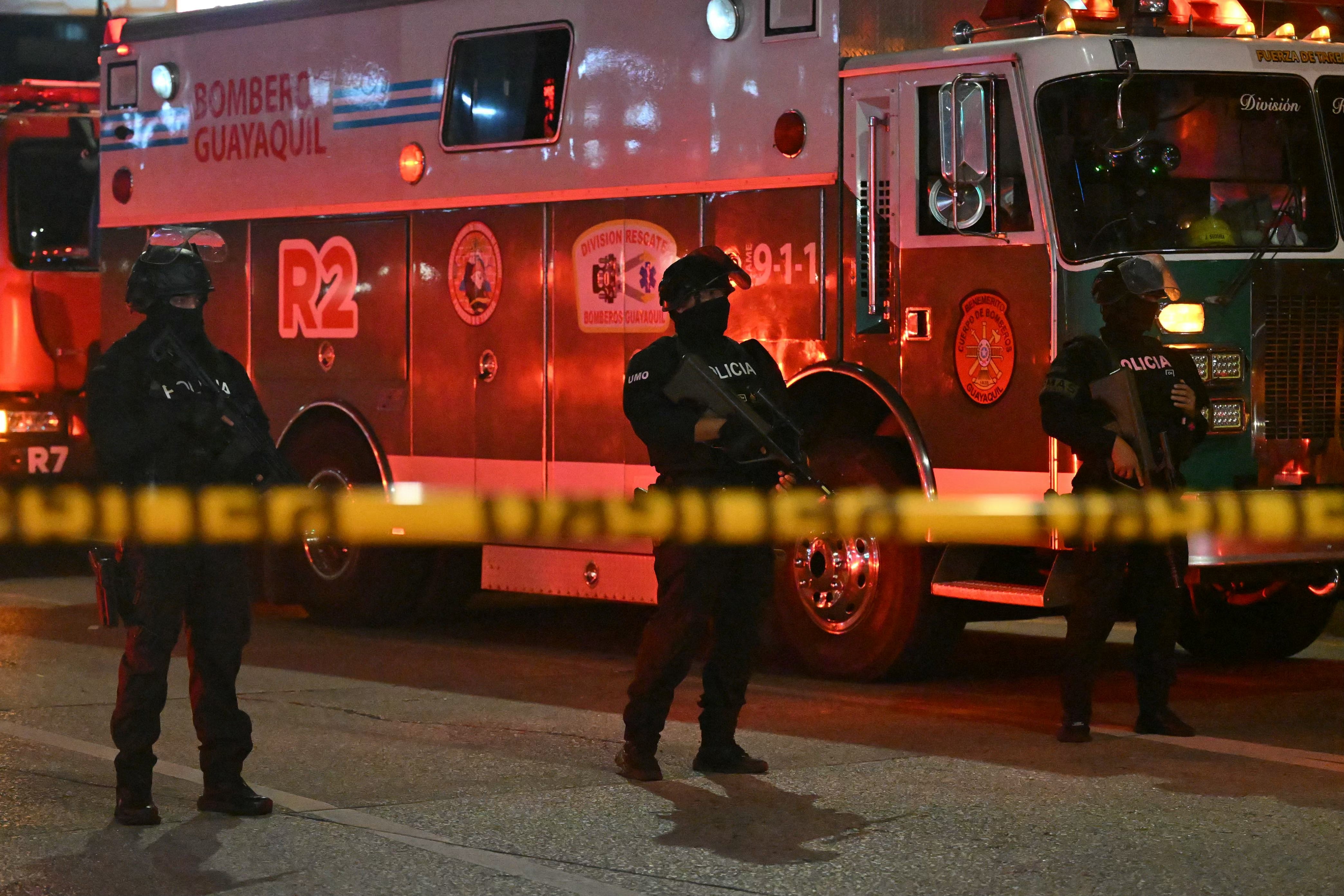 John Reimberg, the country's Interior Minister, described it as acts of retaliation after a major military operation against illegal miners.