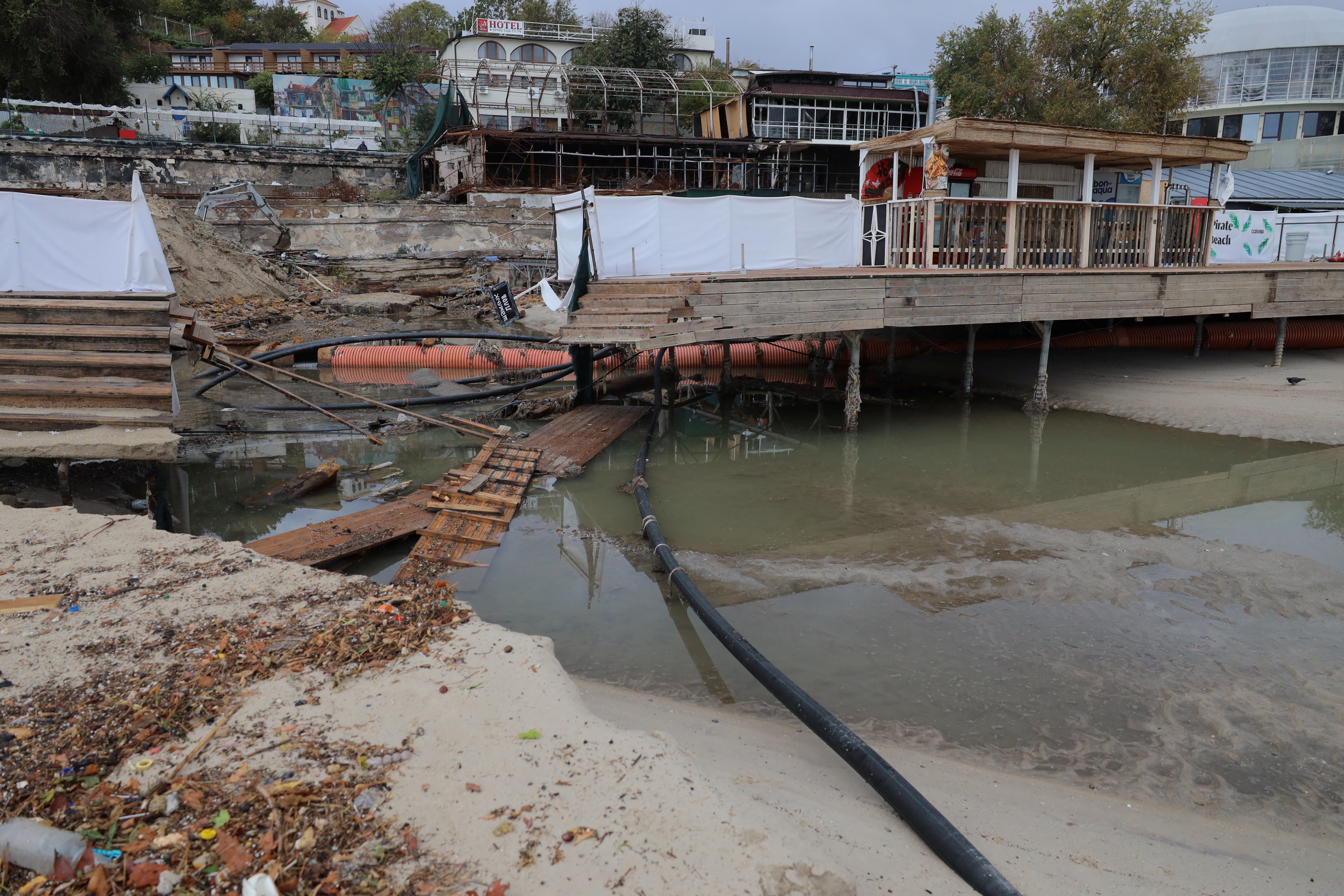 A severe rainstorm killed several people in Ukraine's Odesa, emergency services said in October