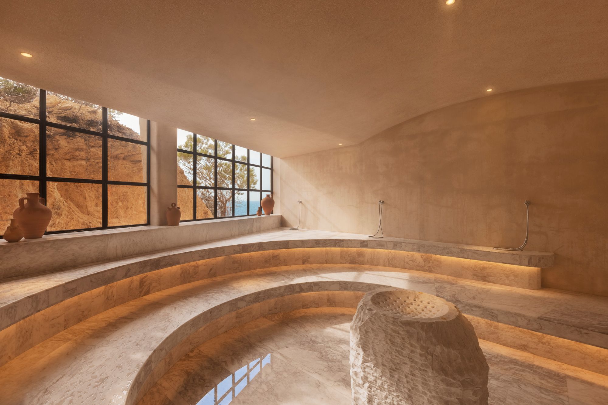 You can’t visit Six Senses without experiencing its renowned spa, an underground wellness cave