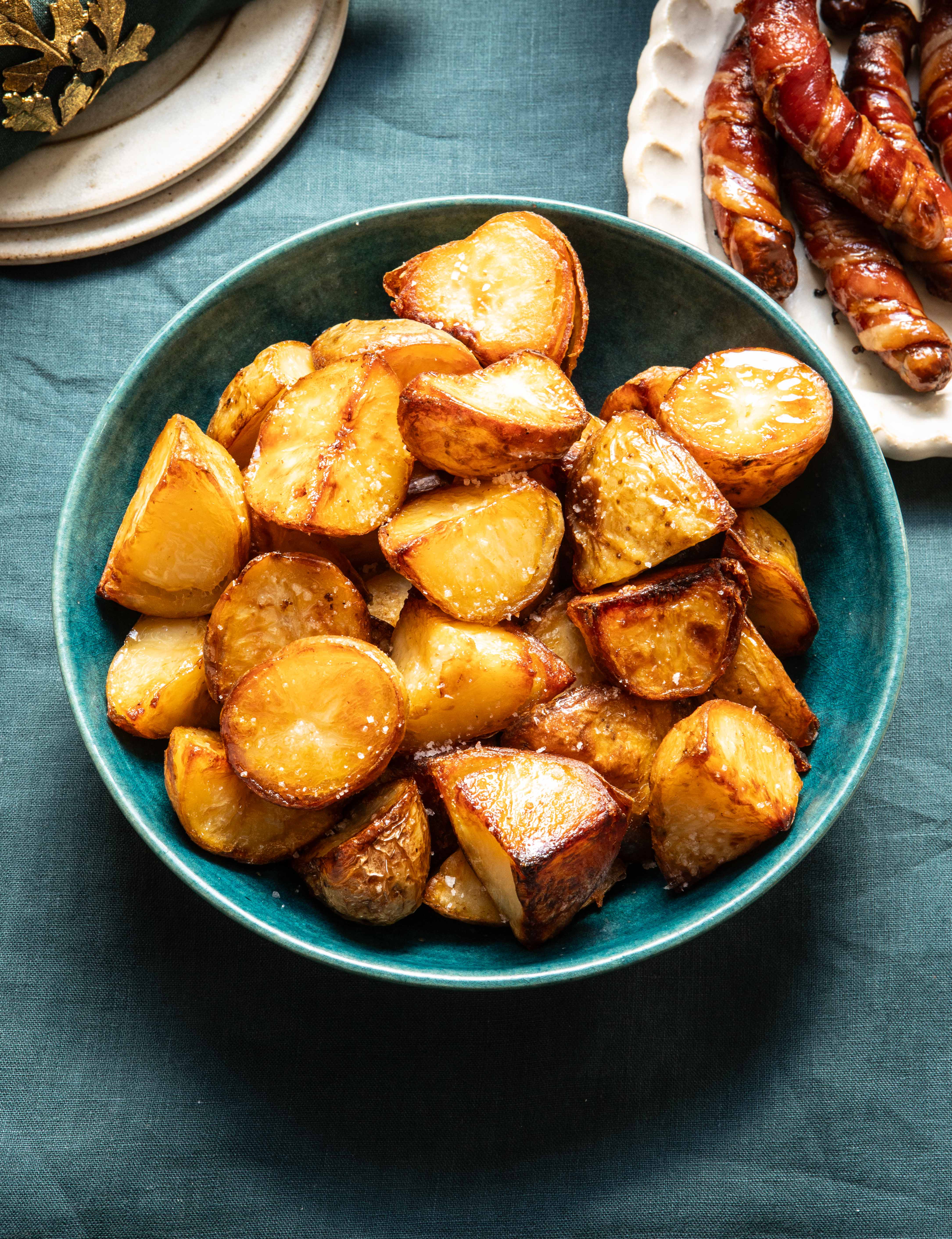 Crispy, golden and zero stress on the day – these roasties cook straight from frozen