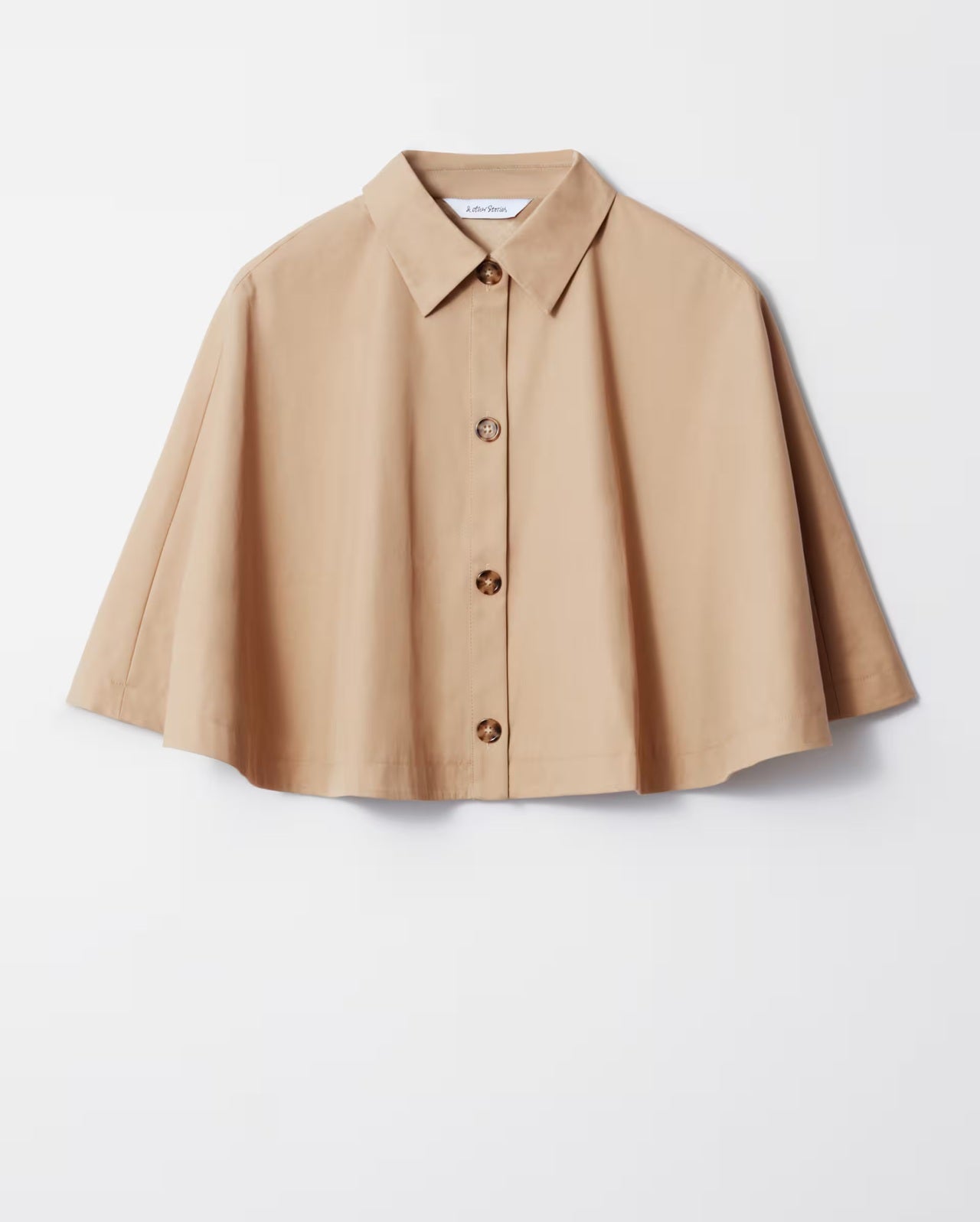 & Other Stories Cropped Trench Cape, £47 (was £97)