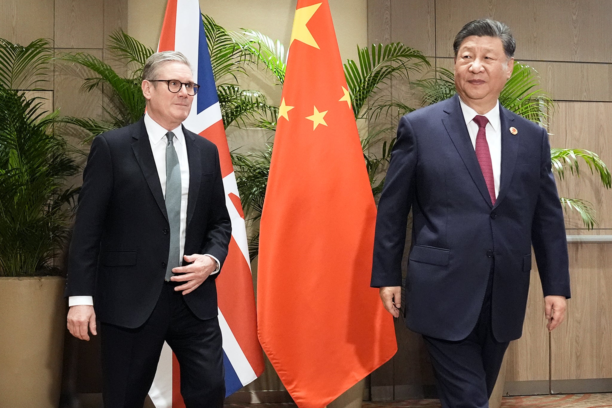 Keir Starmer referred to Xi Jinping’s China as a national security threat this week