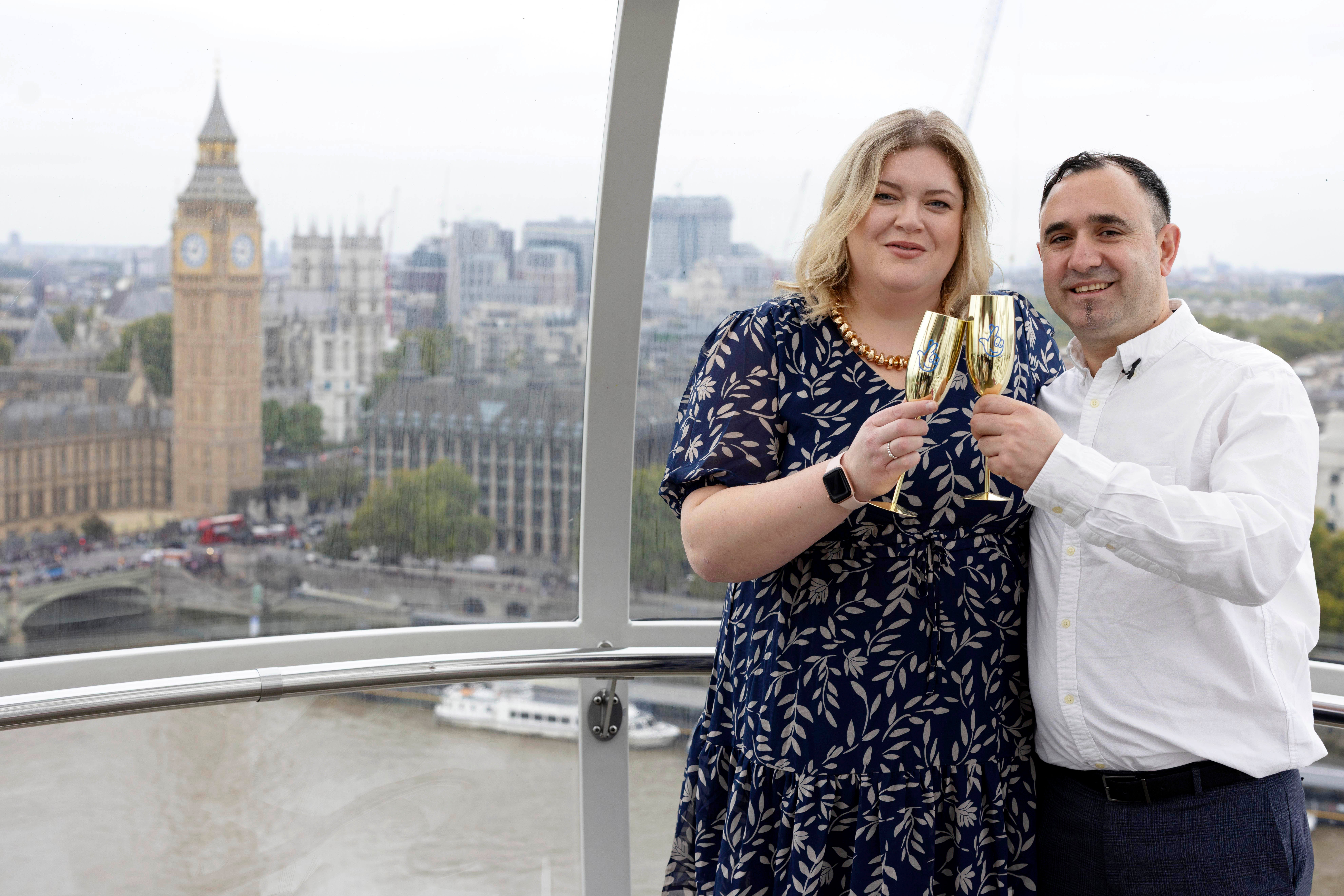 Abby and Valdet Bujupi are ‘over the moon’ after huge Euromillions win