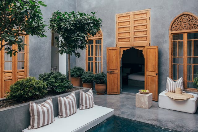 <p>Riads provide an oasis of calm away from Marrakech’s hustle and bustle</p>
