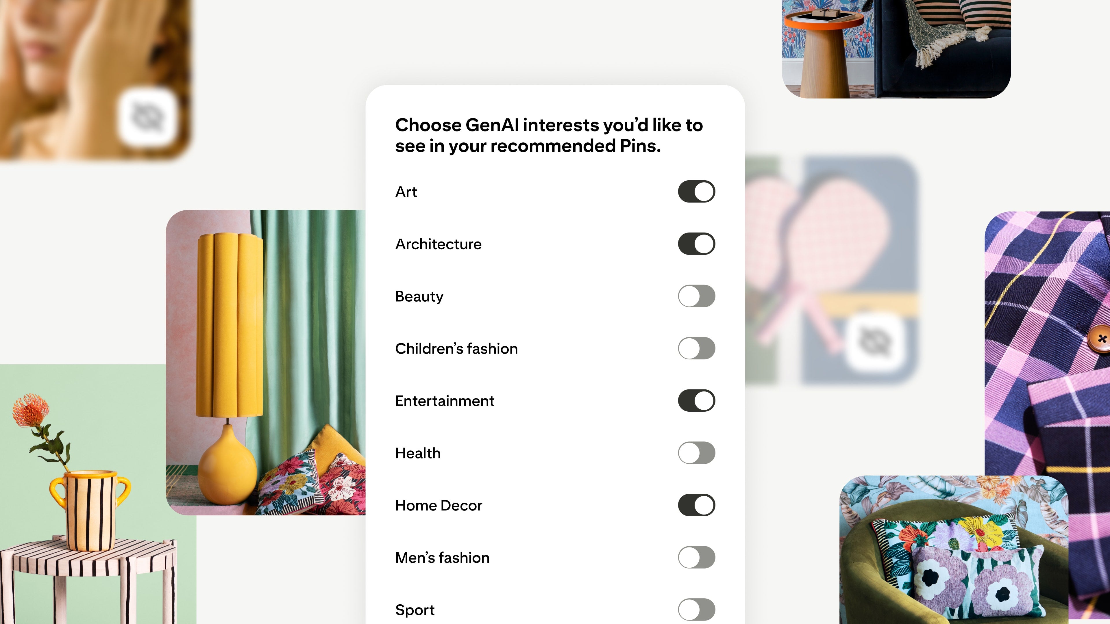 The new feature allows individuals to adjust their preferences within the app’s settings, specifically under the ‘refine your recommendations’ tab, to toggle AI content on or off across various categories