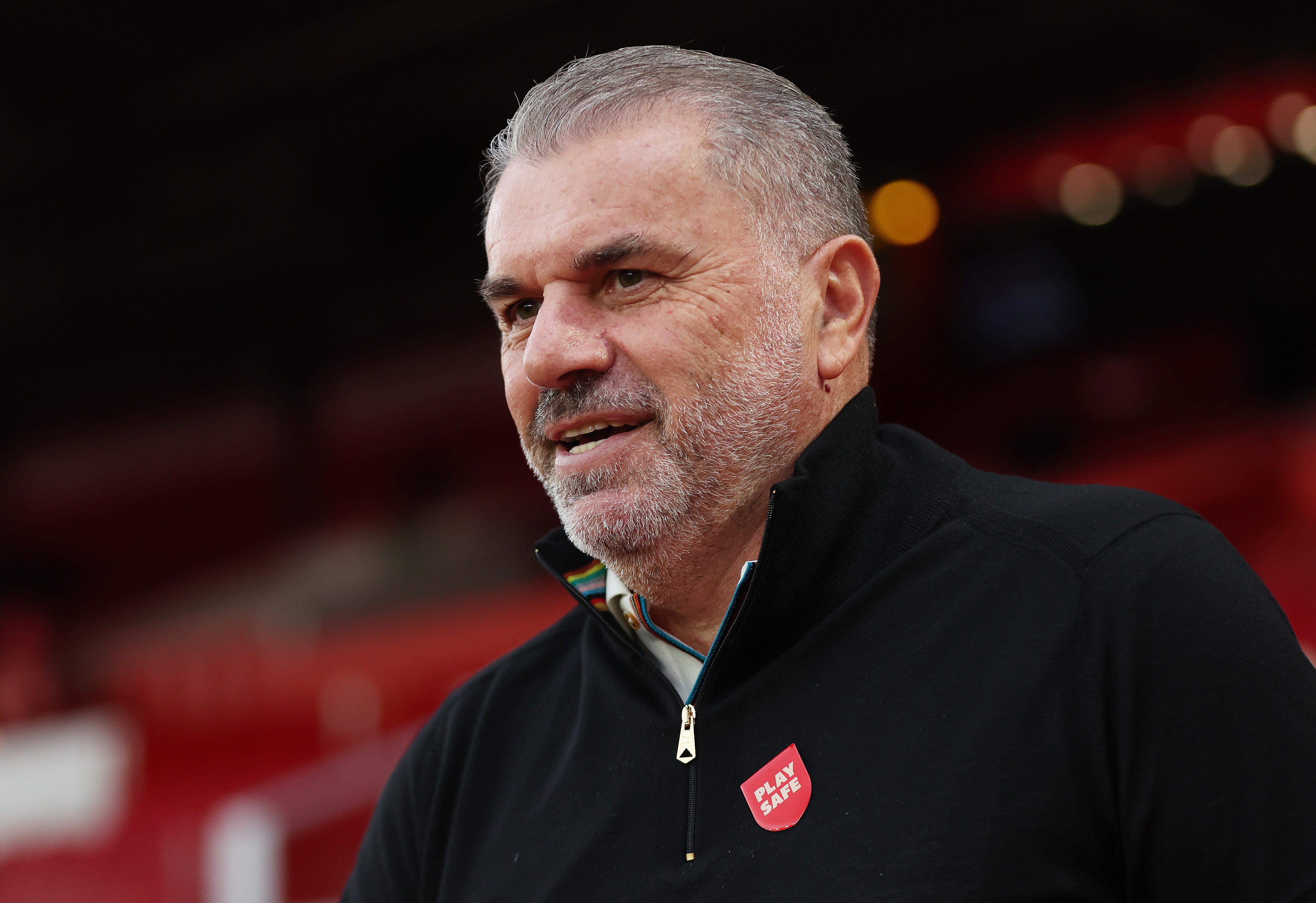 Ange Postecoglou insists he isn’t feeling the pressure