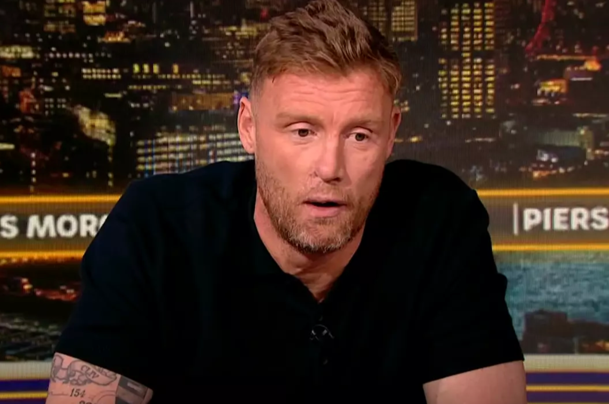 Freddie Flintoff discusses his Top Gear crash on Piers Morgan Uncensored