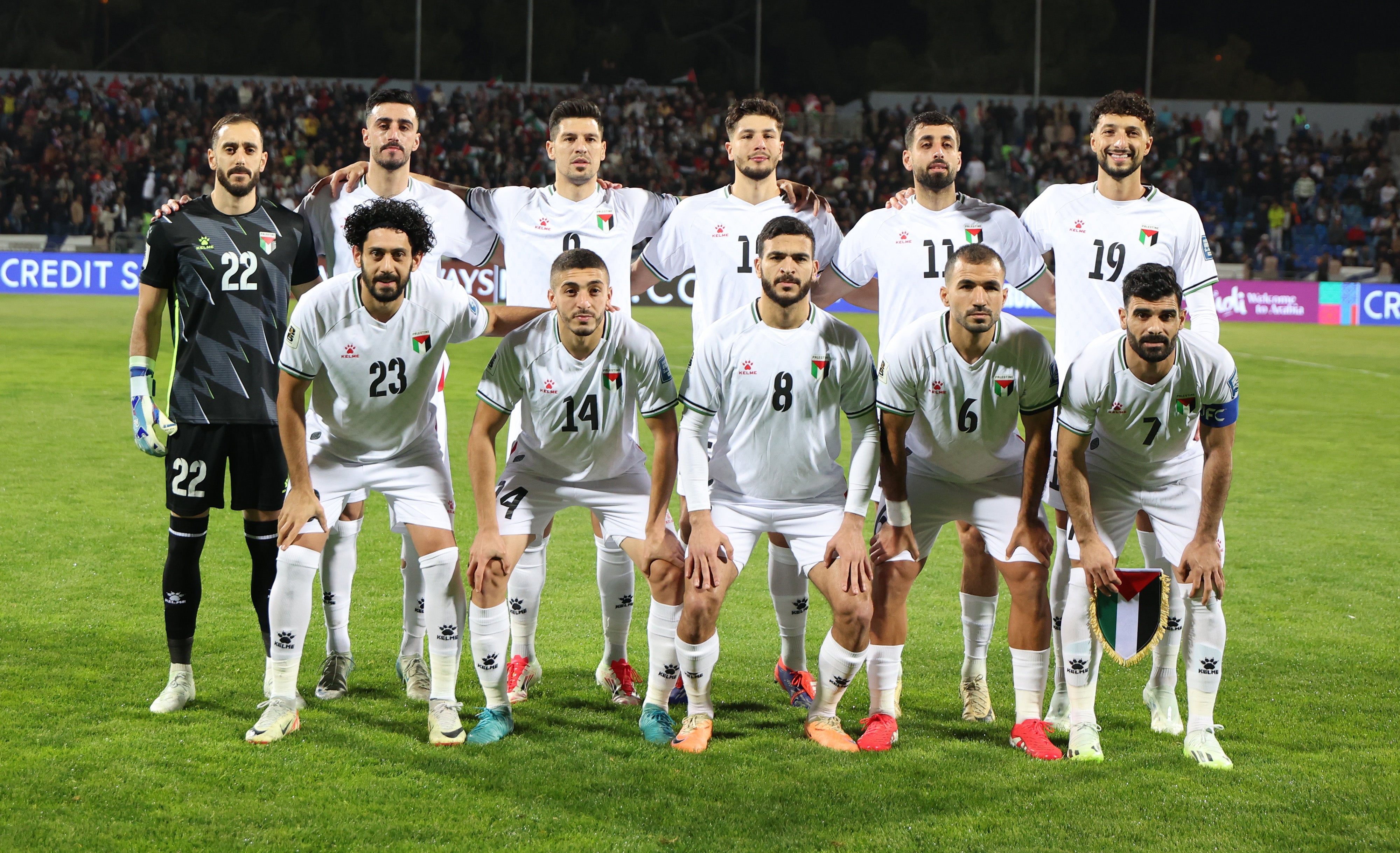 Palestine’s national football team have not hosted an international match since 2019