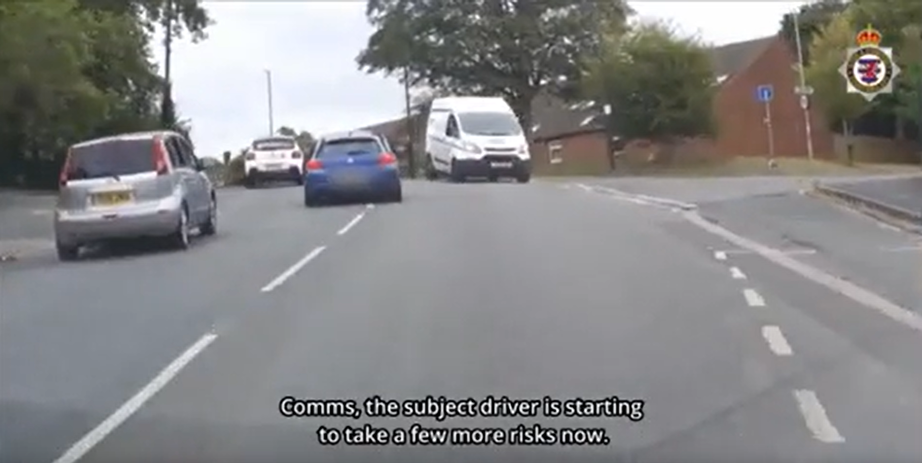 Bryan Smith drove on pavements, through several red lights and at speeds of 80mph in a 30mph limit before being stopped by officers in the Fishponds area of Bristol