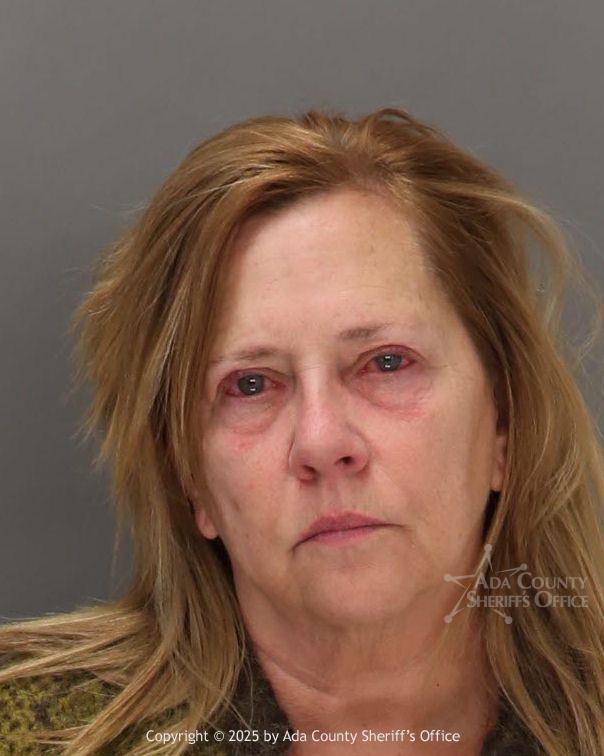 Tracy Barkhimer, 61, was arrested at the Boise Airport on Tuesday after allegedly causing a disturbance on a plane.