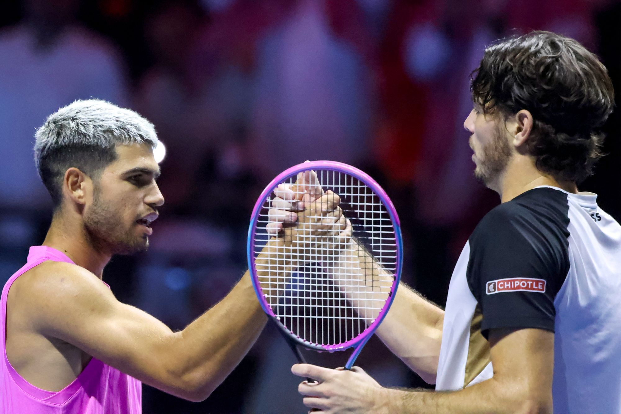 Alcaraz overcame America’s Taylor Fritz