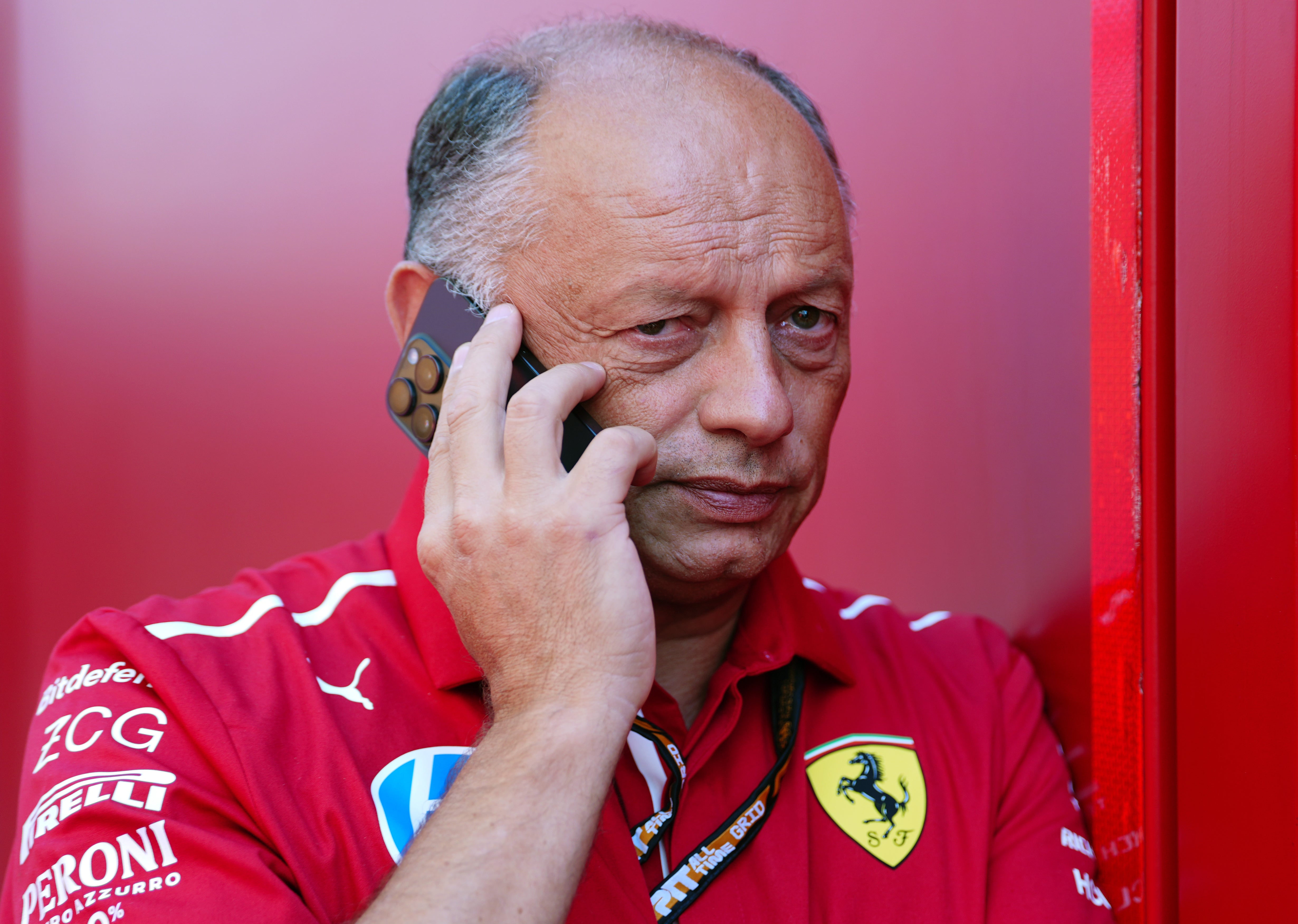 Vasseur signed a new deal in July (David Davies/PA)