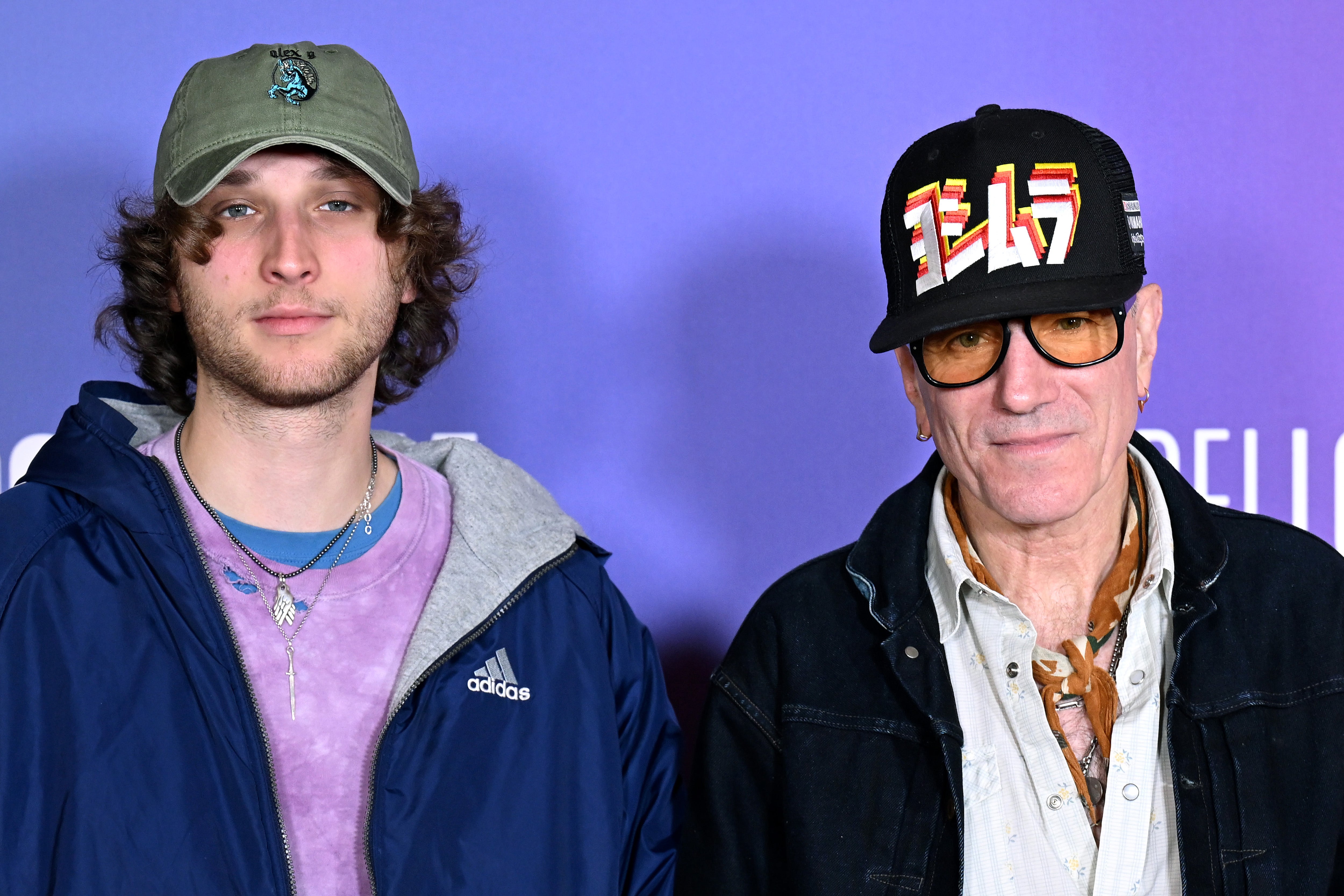 ‘Anemone’, which Day-Lewis wrote with his son Ronan (left), explores “fraught” relationships between fathers and sons and between brothers with a ‘mysterious, complicated past’