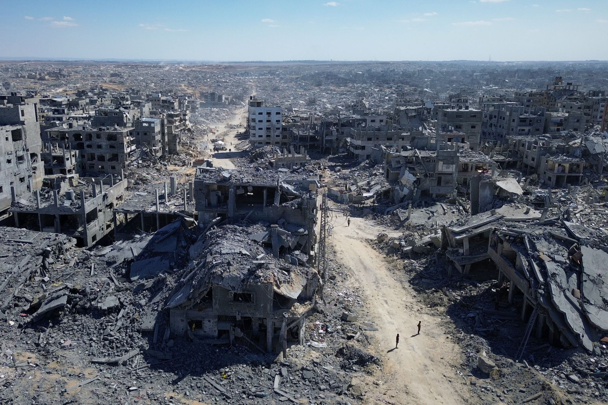 Gaza City has been left devastated by Israel’s war on Hamas