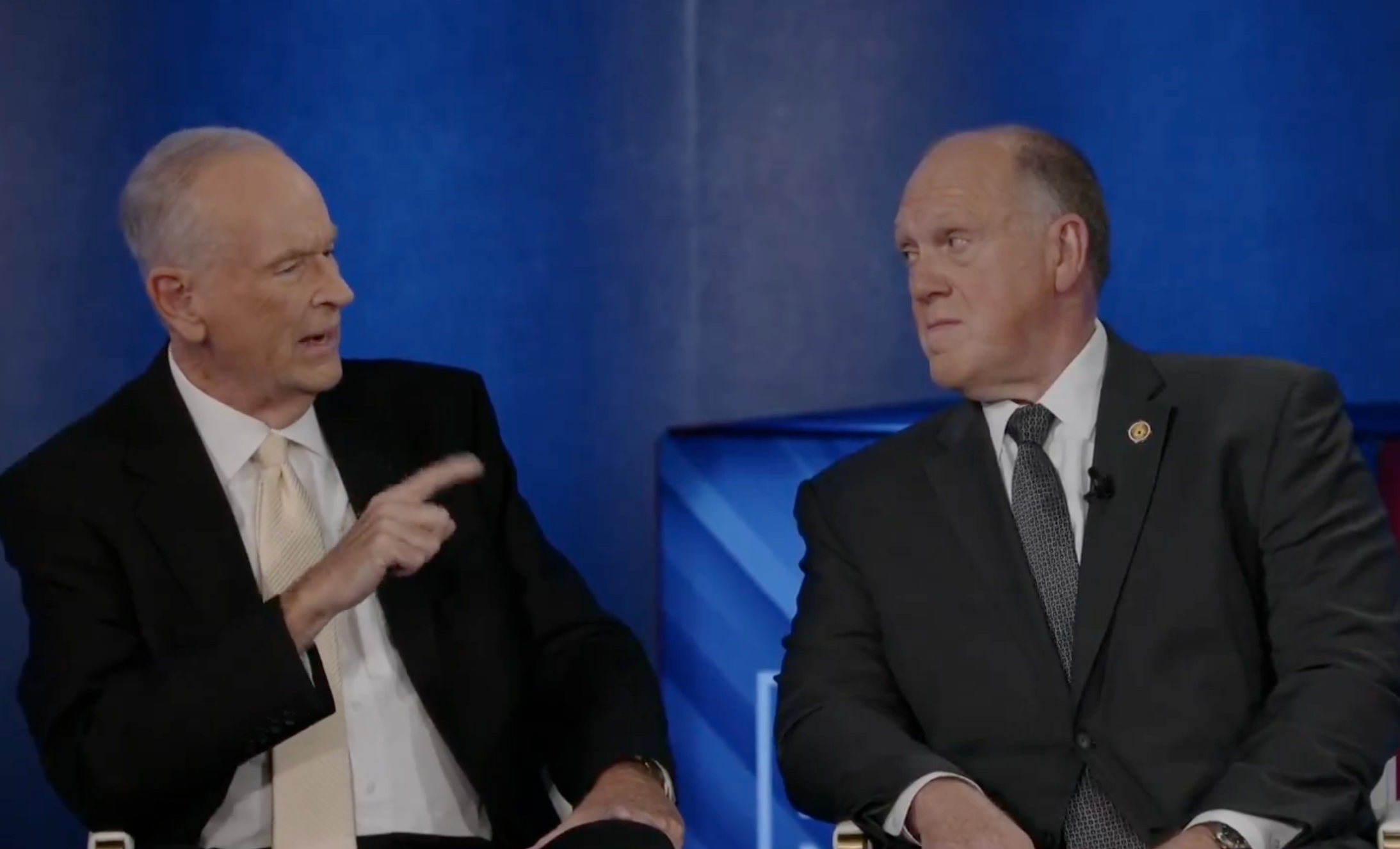 Tom Homan told NewsNation's Bill O'Reilly that he did not take $50,000 from undercover FBI agents despite the event allegedly being recorded on video