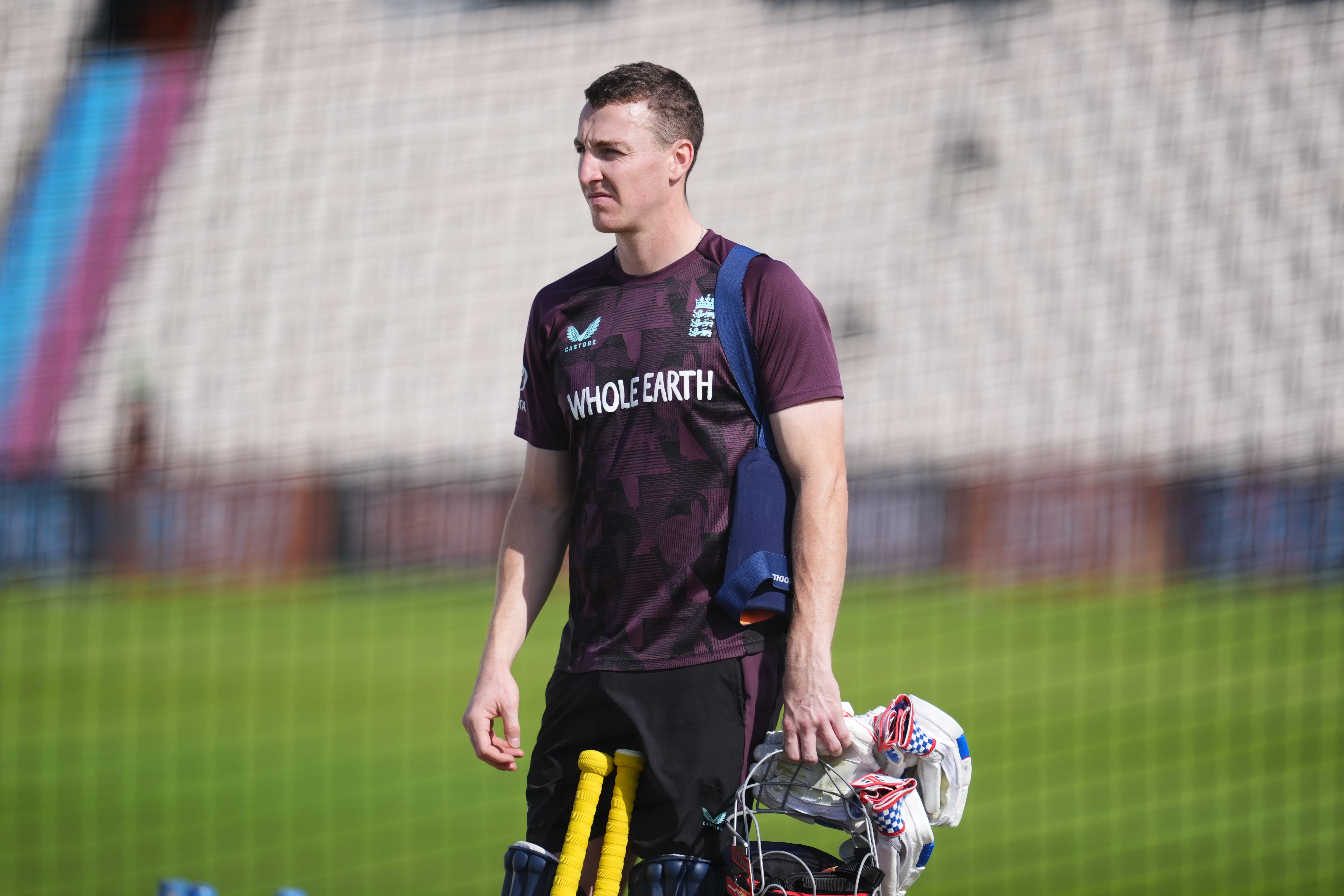 Harry Brook, pictured, has felt the benefit of chatting with Enoka (Adam Davy/PA)