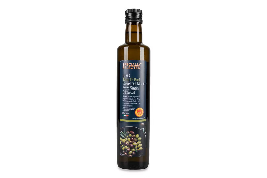 Best supermarket olive oil IndyBest review Aldi Specialty Selected P.D.O Castel Del Monte extra virgin olive oil