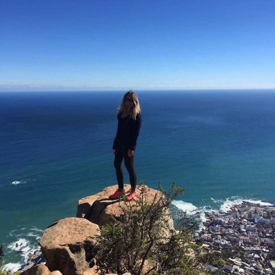 <p>Anna Hart in Cape Town</p>