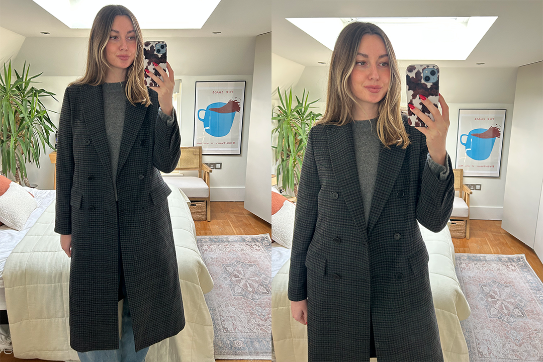 Best womens winter coats IndyBest review Uniqlo double breasted long coat